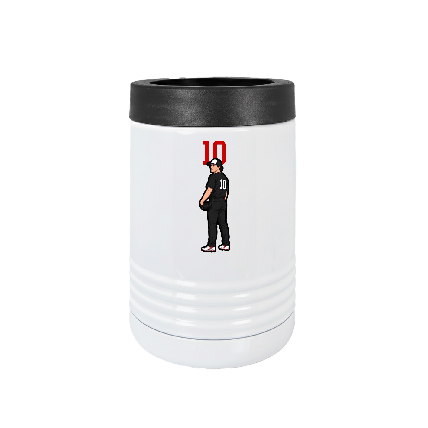 Beverage Holder — Number Top in White