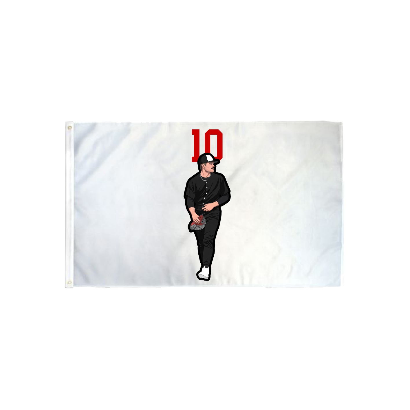 3x5 Flag — Number Top in Classic