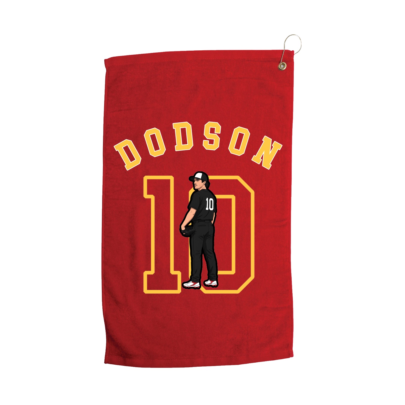 Golf Towel — Shirsey Arch in Red