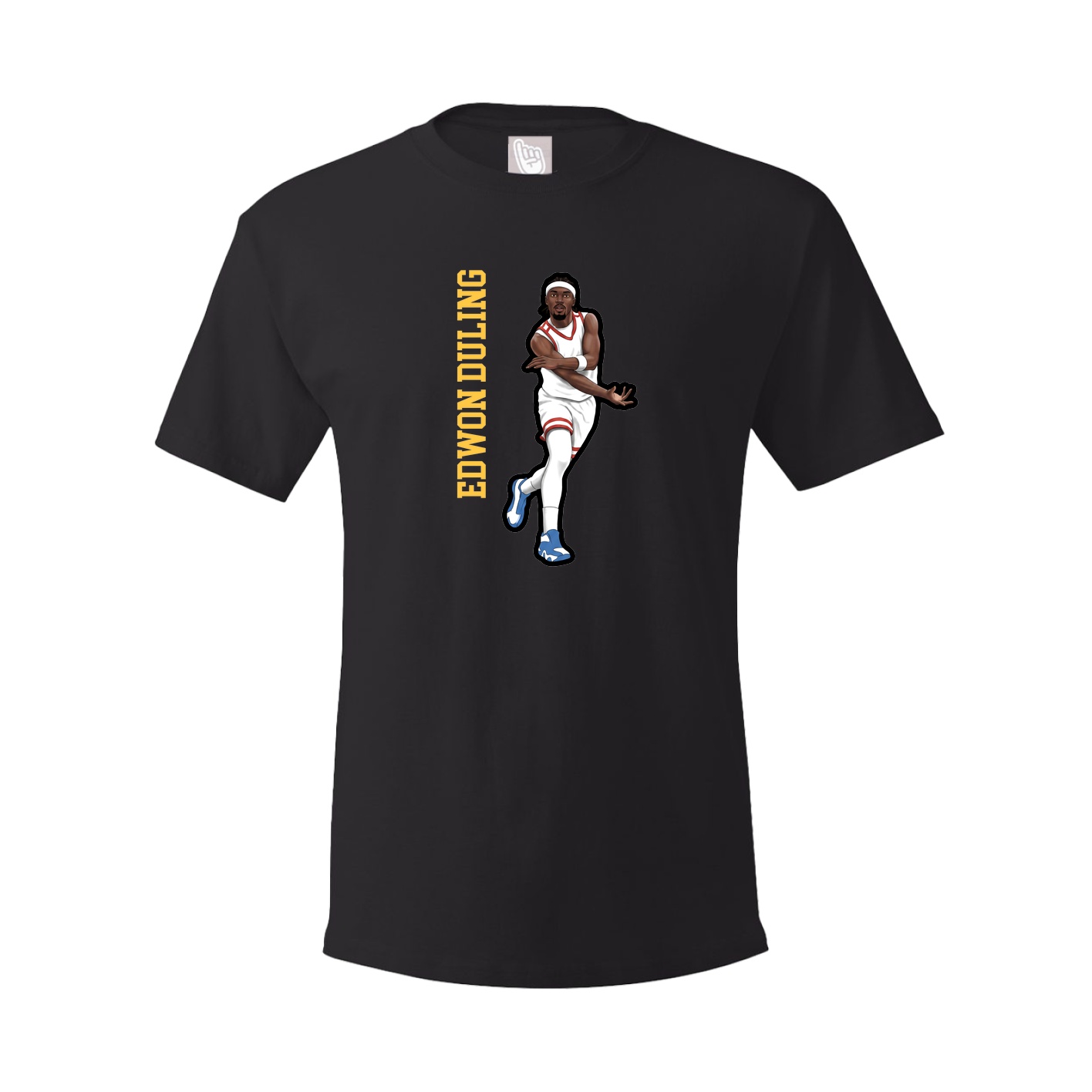 Tee — Name Vertical in Black