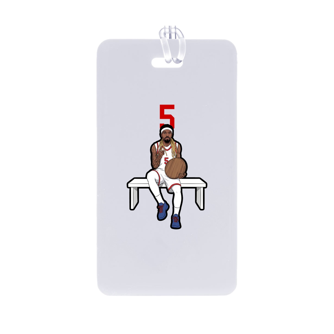 Bag Tag — Number Top in Classic