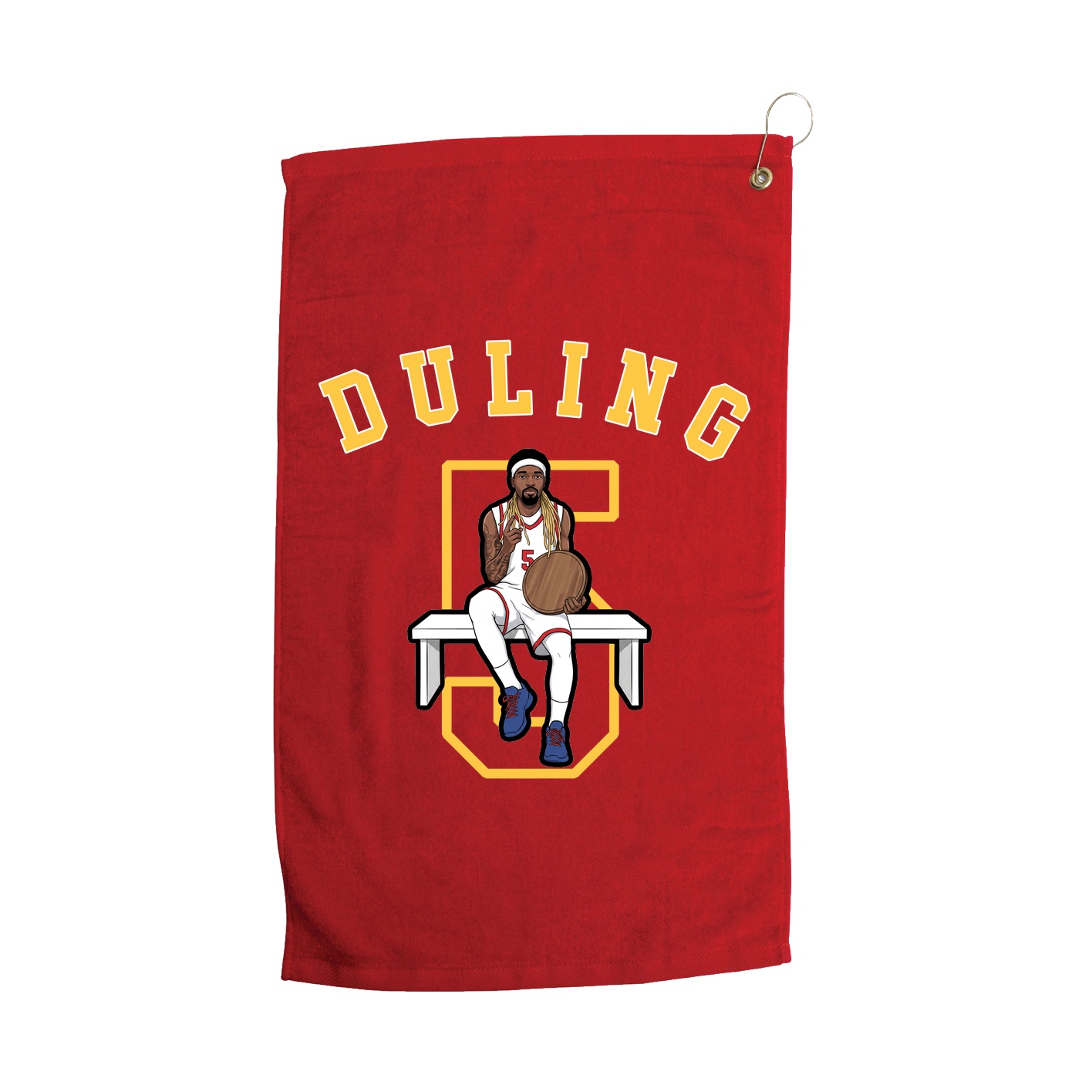 Golf Towel — Shirsey Arch in Red