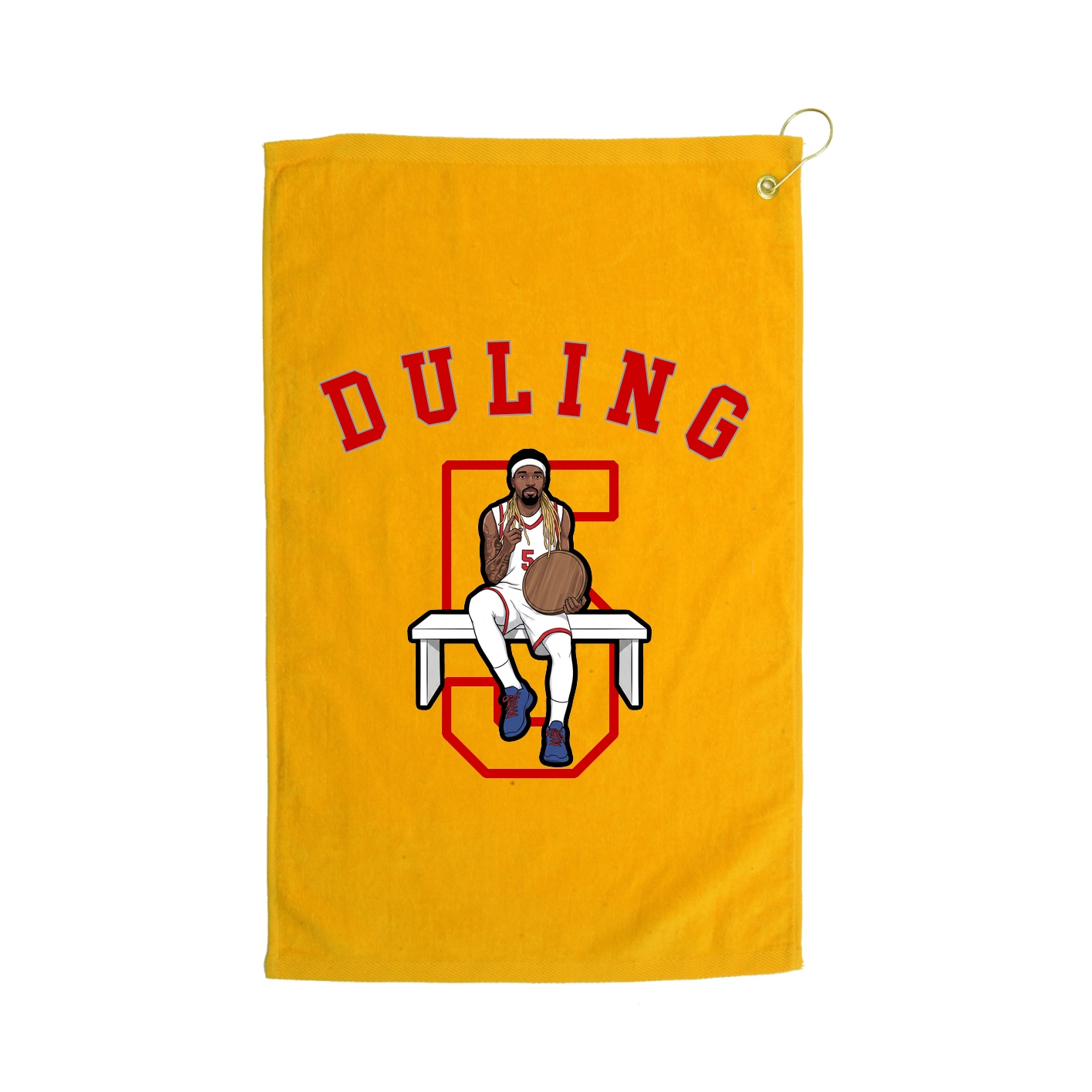 Golf Towel — Shirsey Arch in Gold