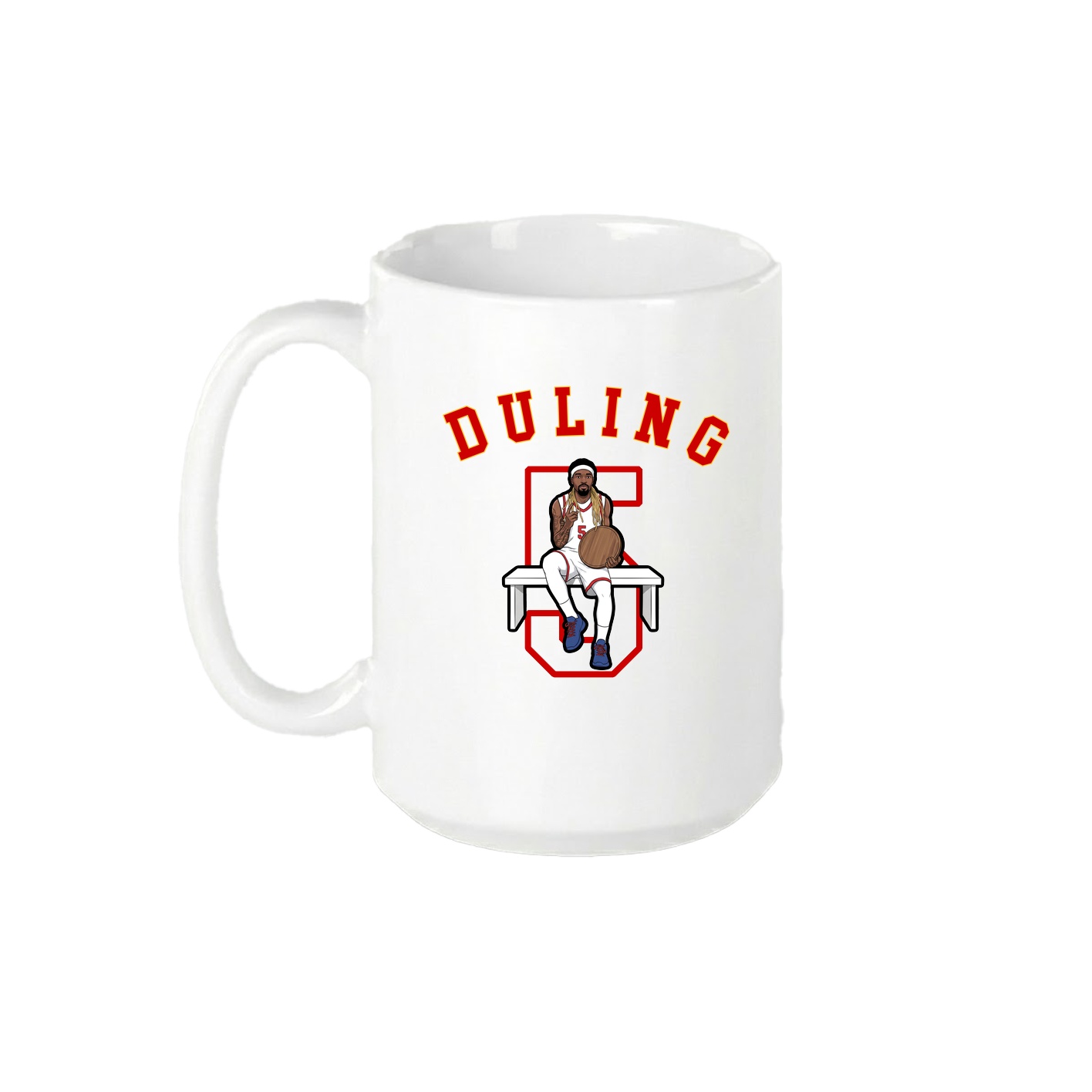 15oz Coffee Mug — Shirsey Arch in White