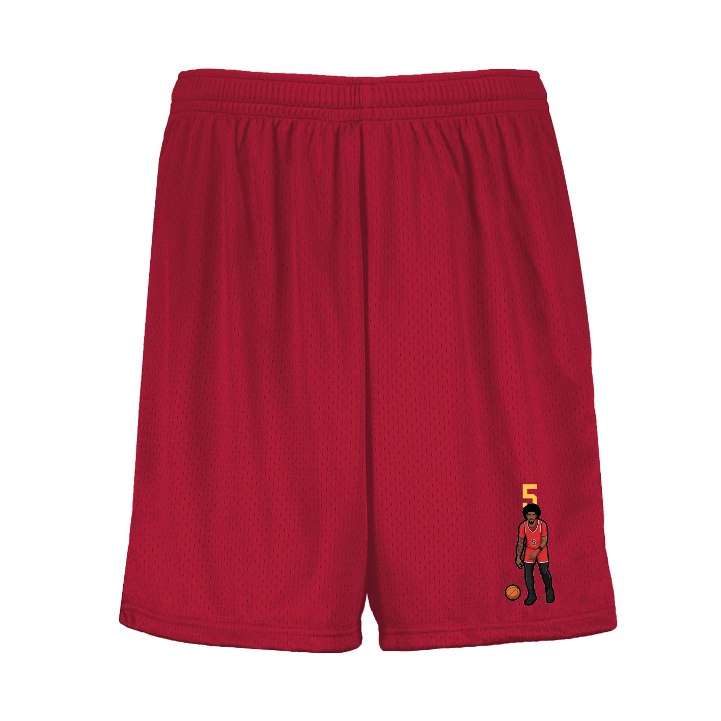 Shorts — Number Top in Red