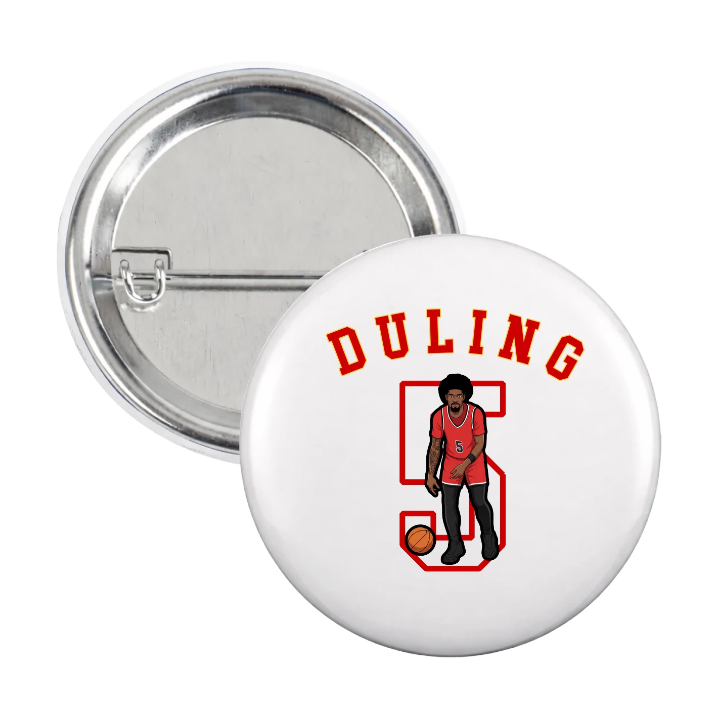 Game Day Button — Shirsey Arch in White