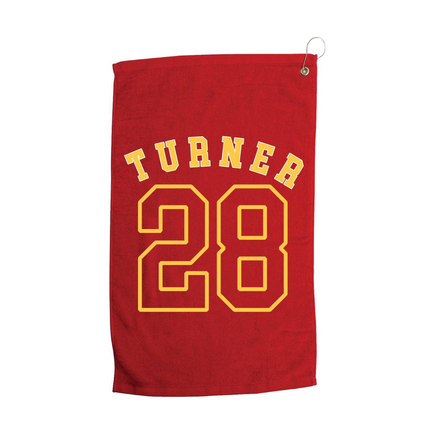 Golf Towel — Shirsey Arch in Red