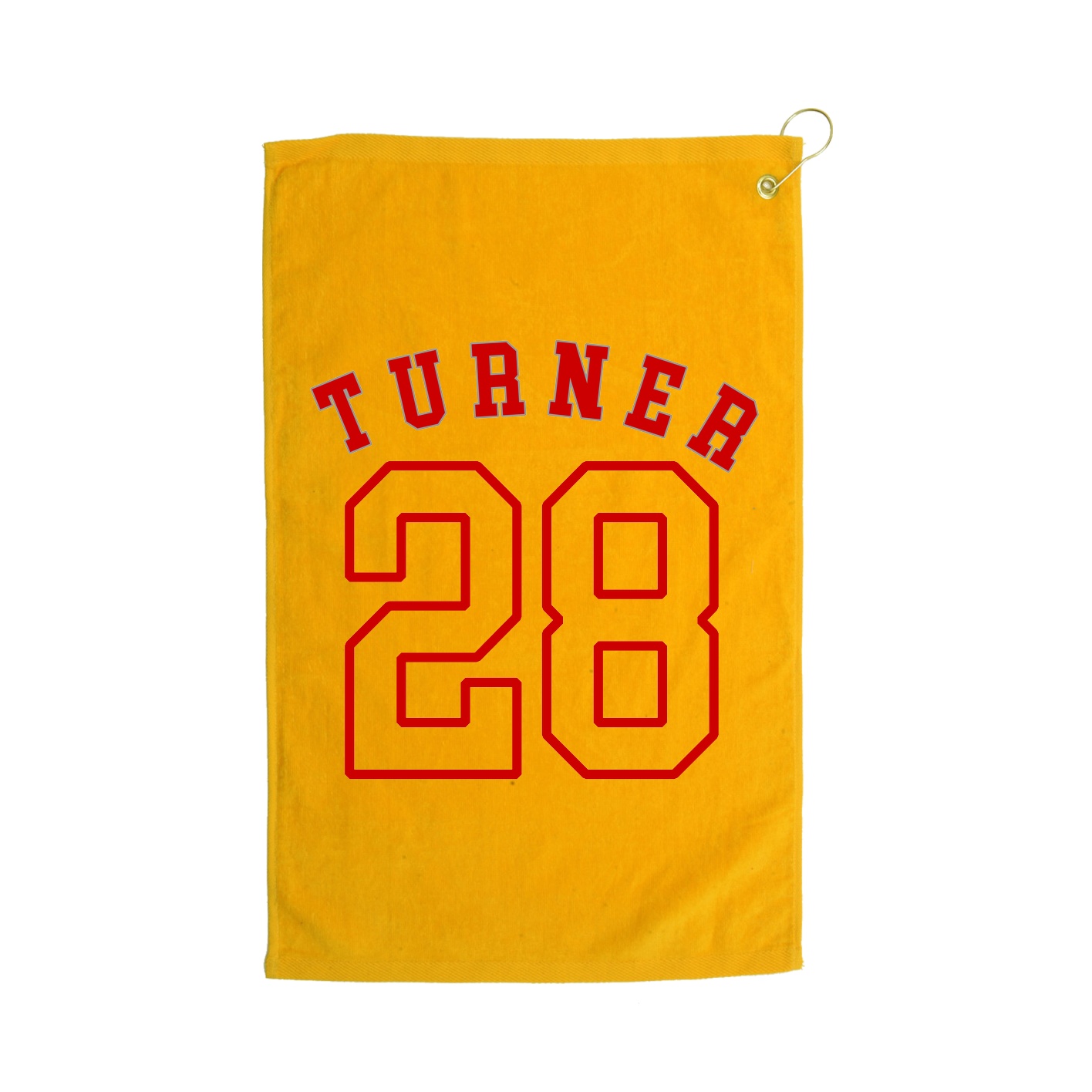 Golf Towel — Shirsey Arch in Gold