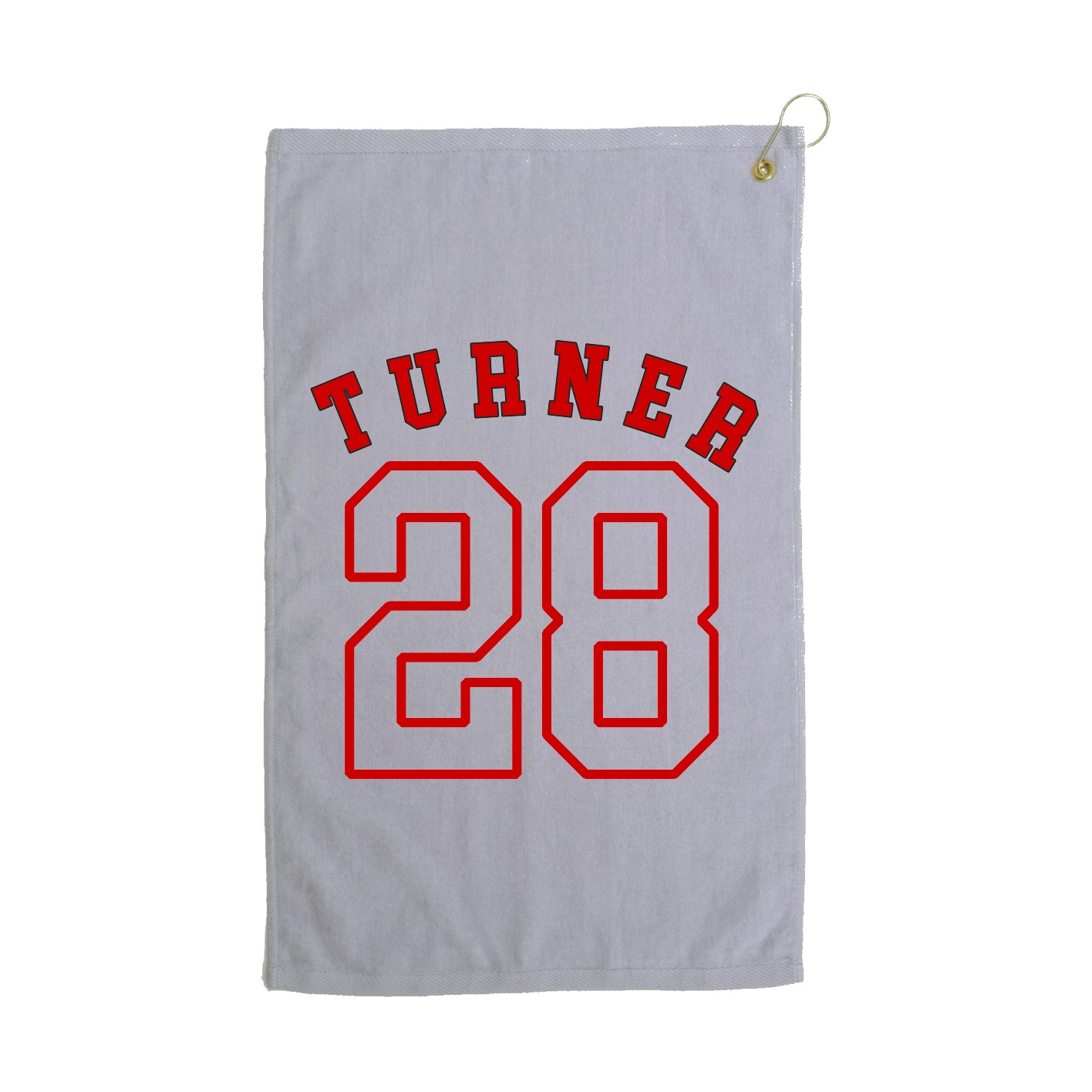 Golf Towel — Shirsey Arch in Grey