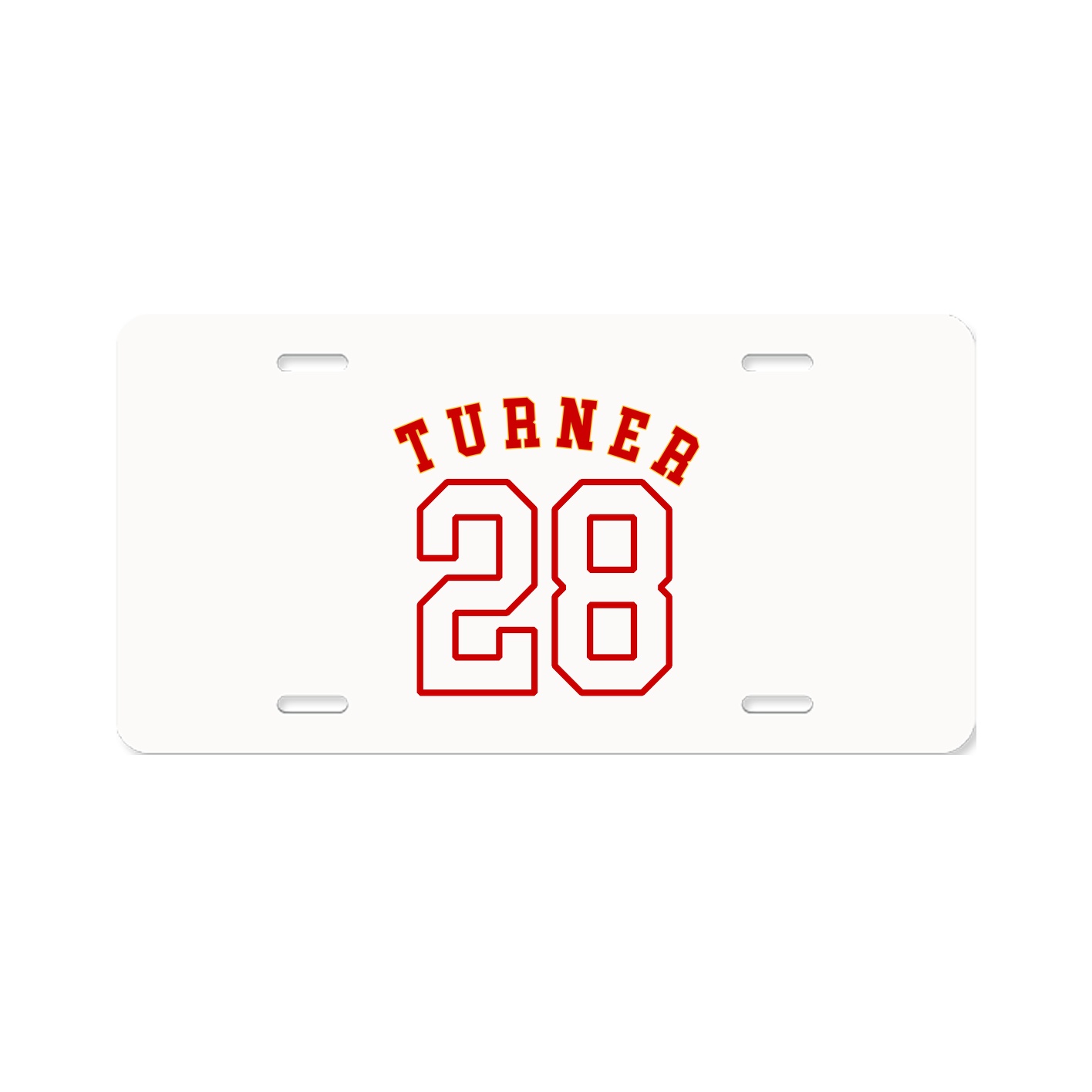 License Plate — Shirsey Arch in Classic
