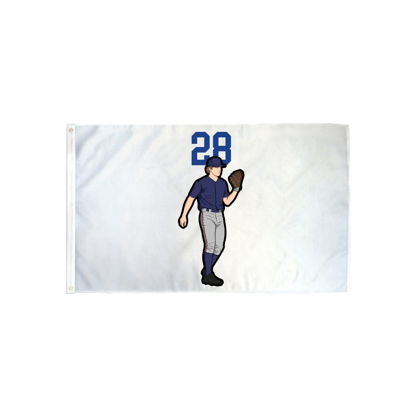 3x5 Flag — Number Top in Classic