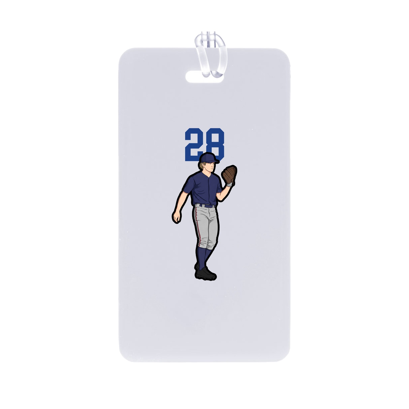 Bag Tag — Number Top in Classic