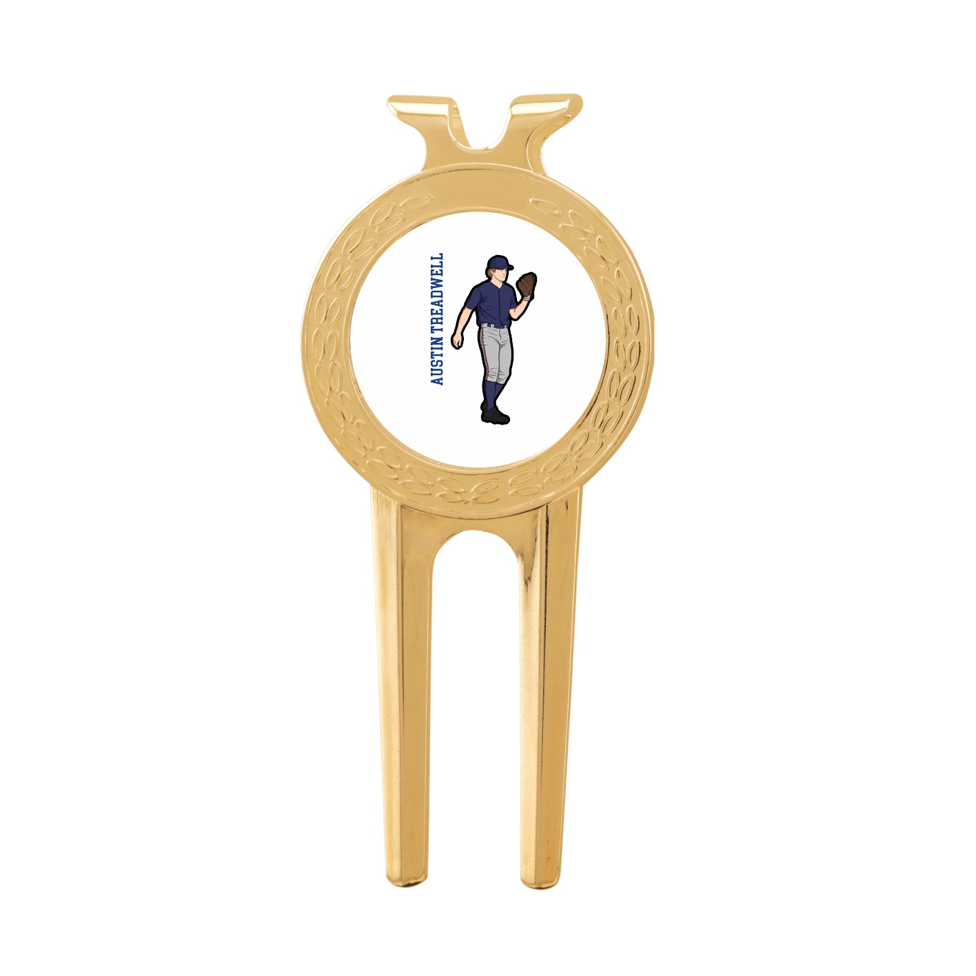 Divot Tool with Ball Marker — Name Vertical in Classic