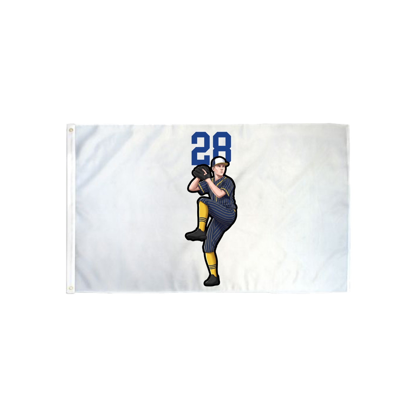 3x5 Flag — Number Top in Classic