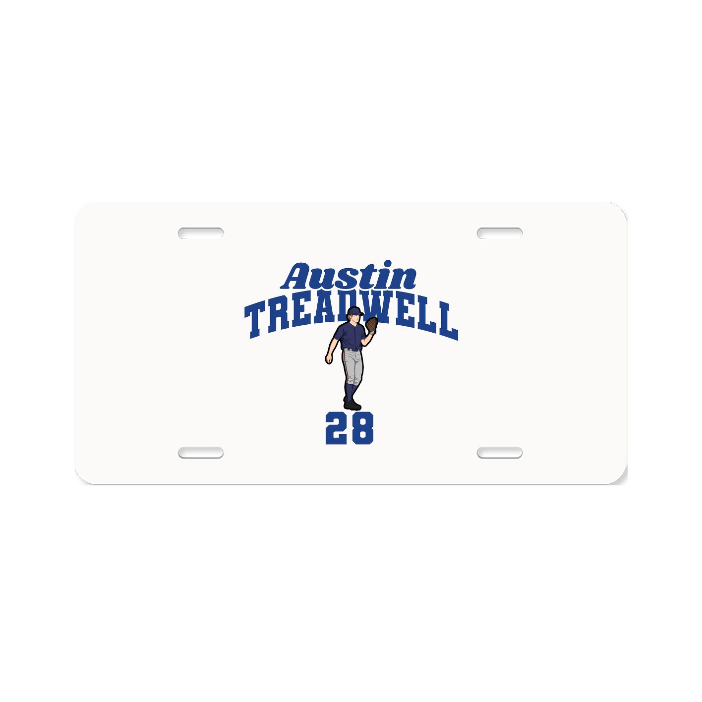 License Plate — Signature Arch in Classic