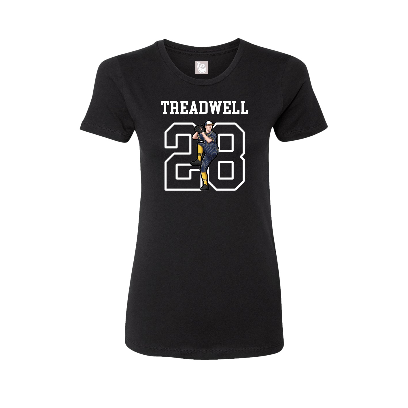 Fitted Women's Tee — Shirsey in Black