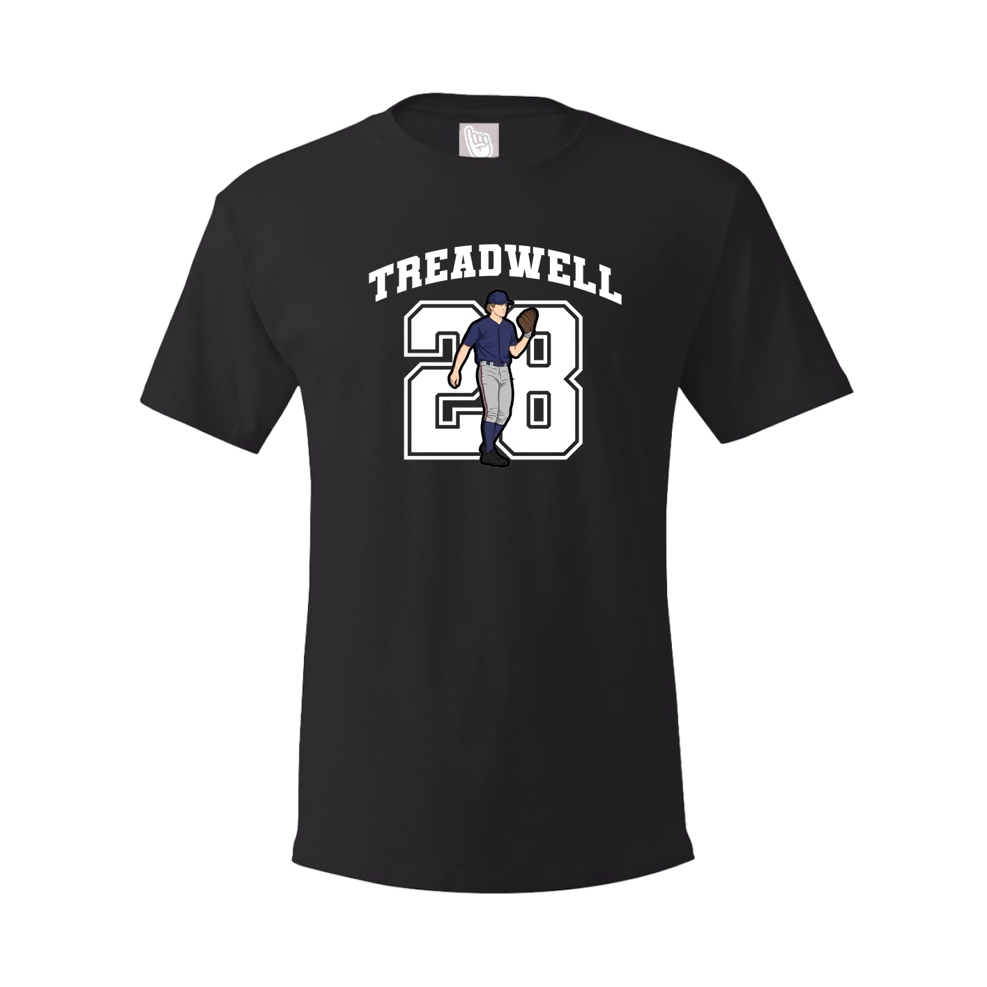 Tee — Number in Black