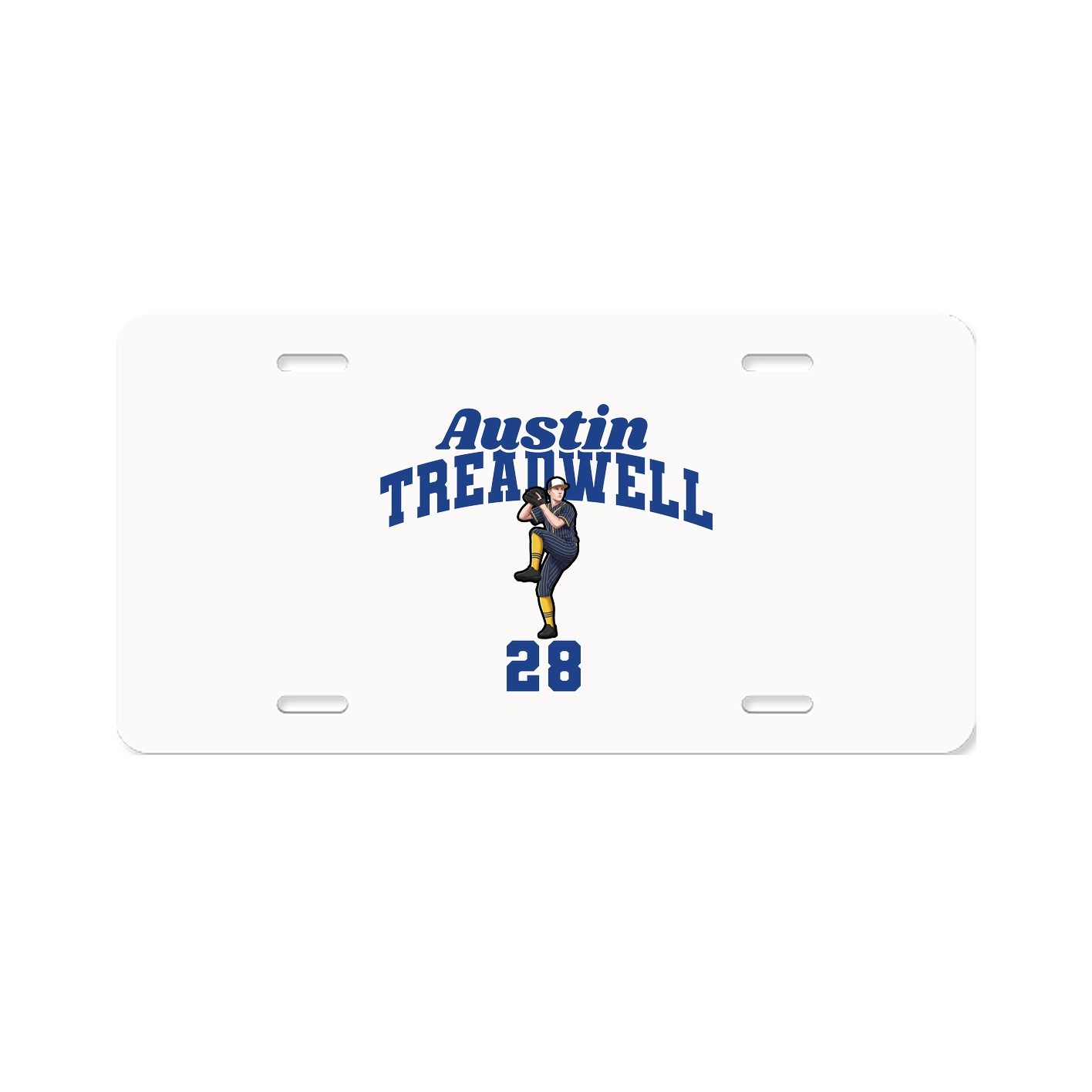 License Plate — Signature Arch in Classic