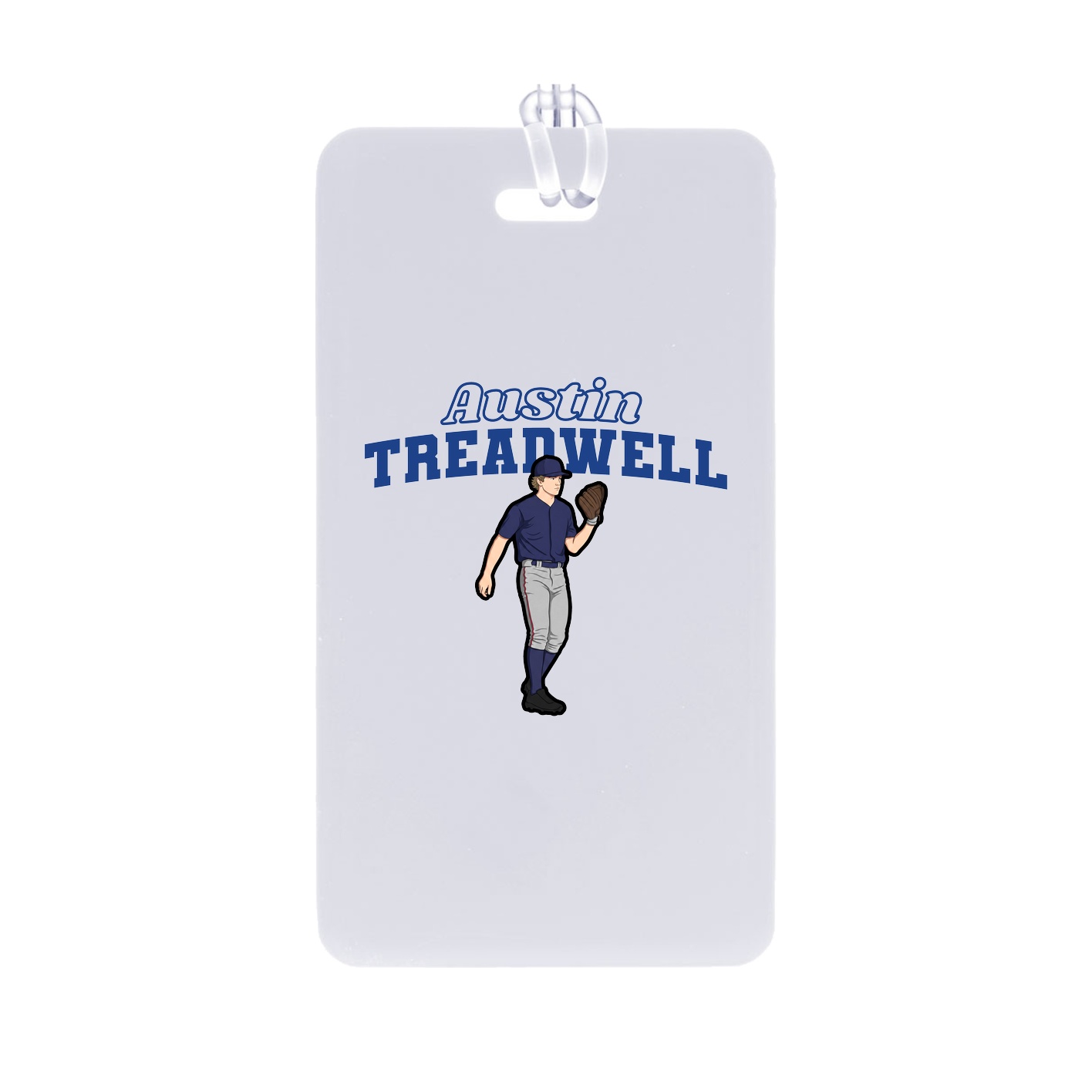 Bag Tag — Name Arch in Classic