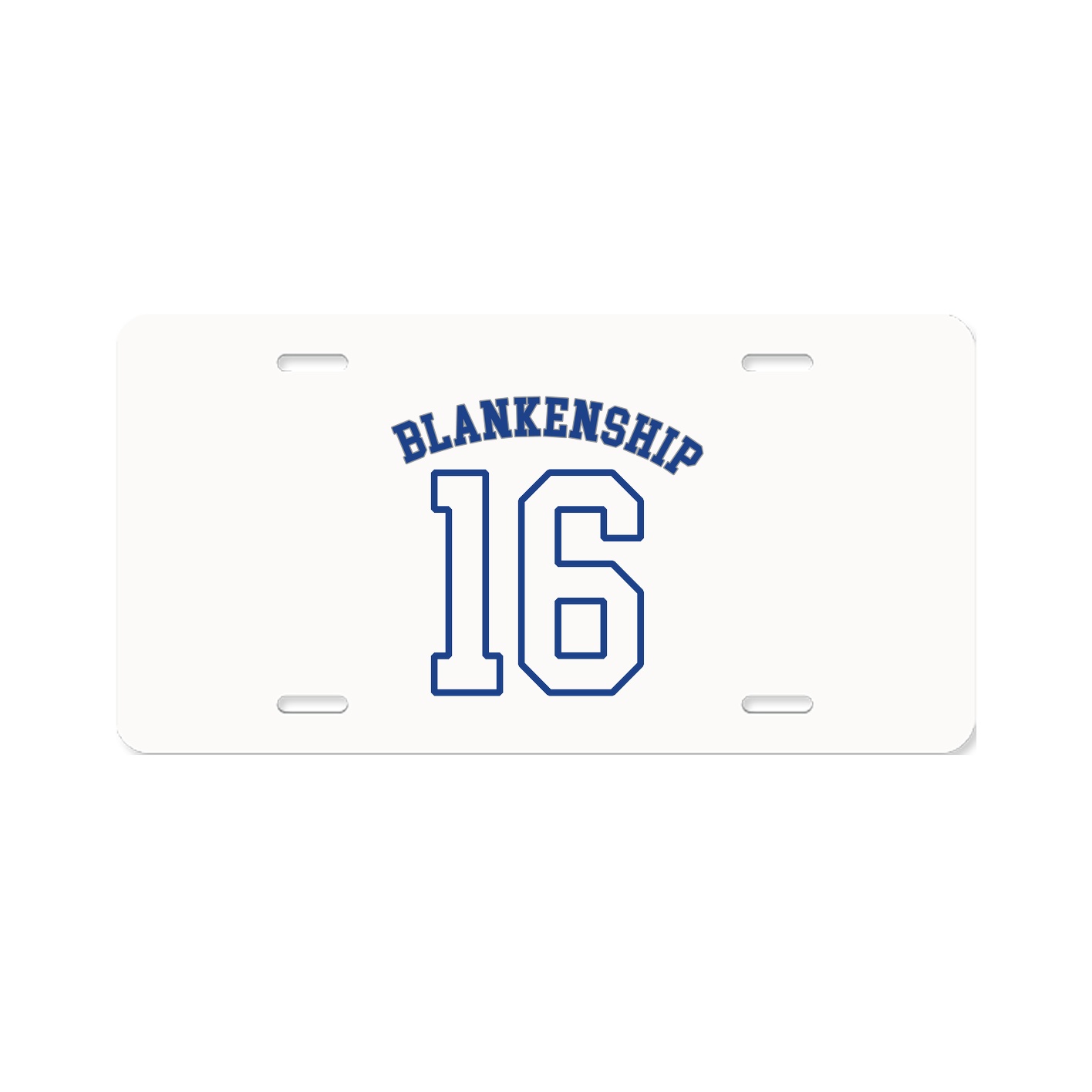 License Plate — Shirsey Arch in Classic