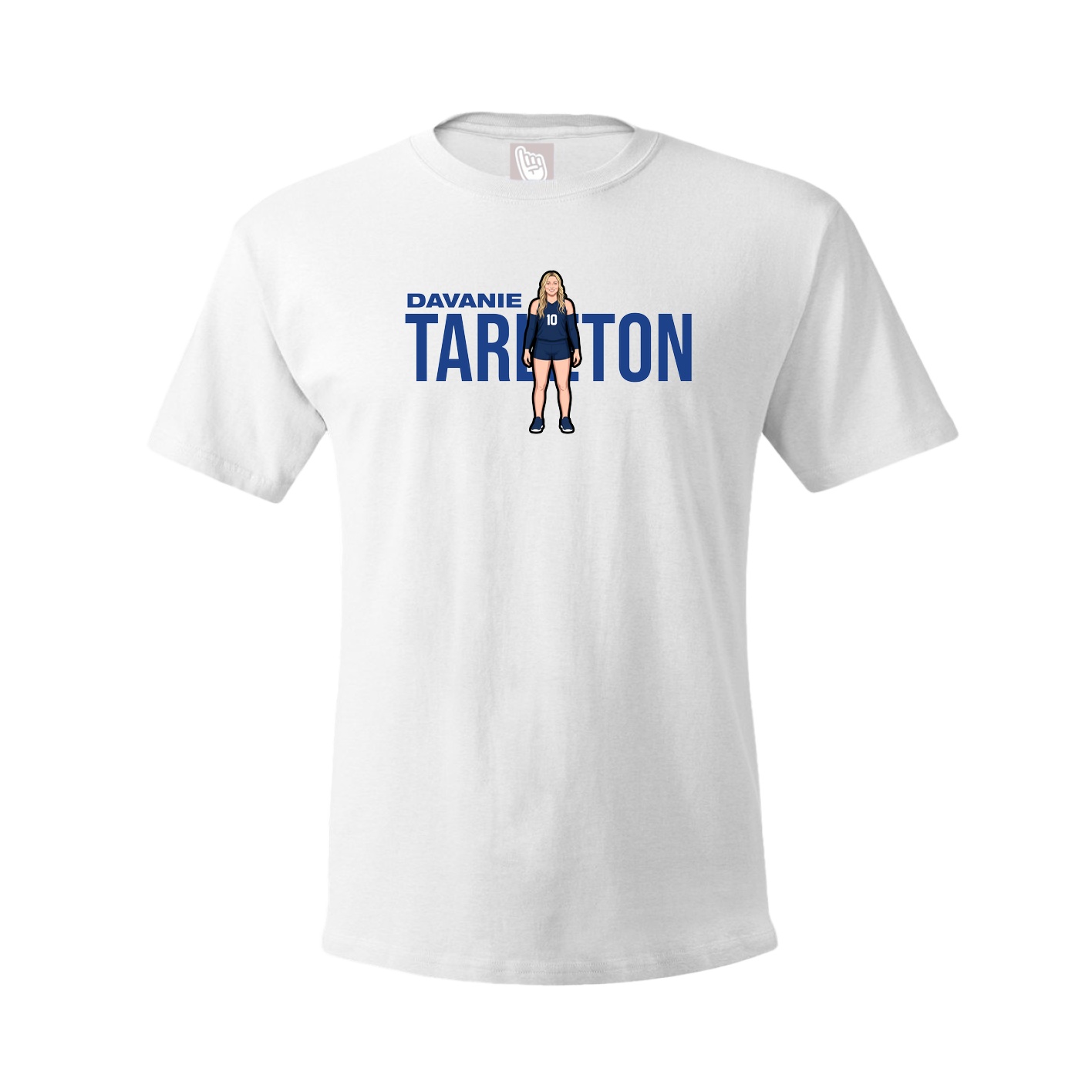 Youth Tee — Player Name in White