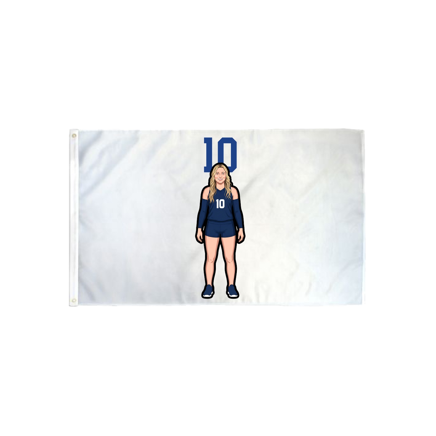 3x5 Flag — Number Top in Classic