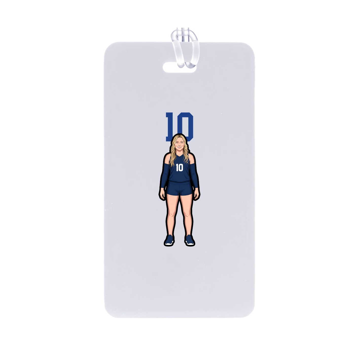 Bag Tag — Number Top in Classic