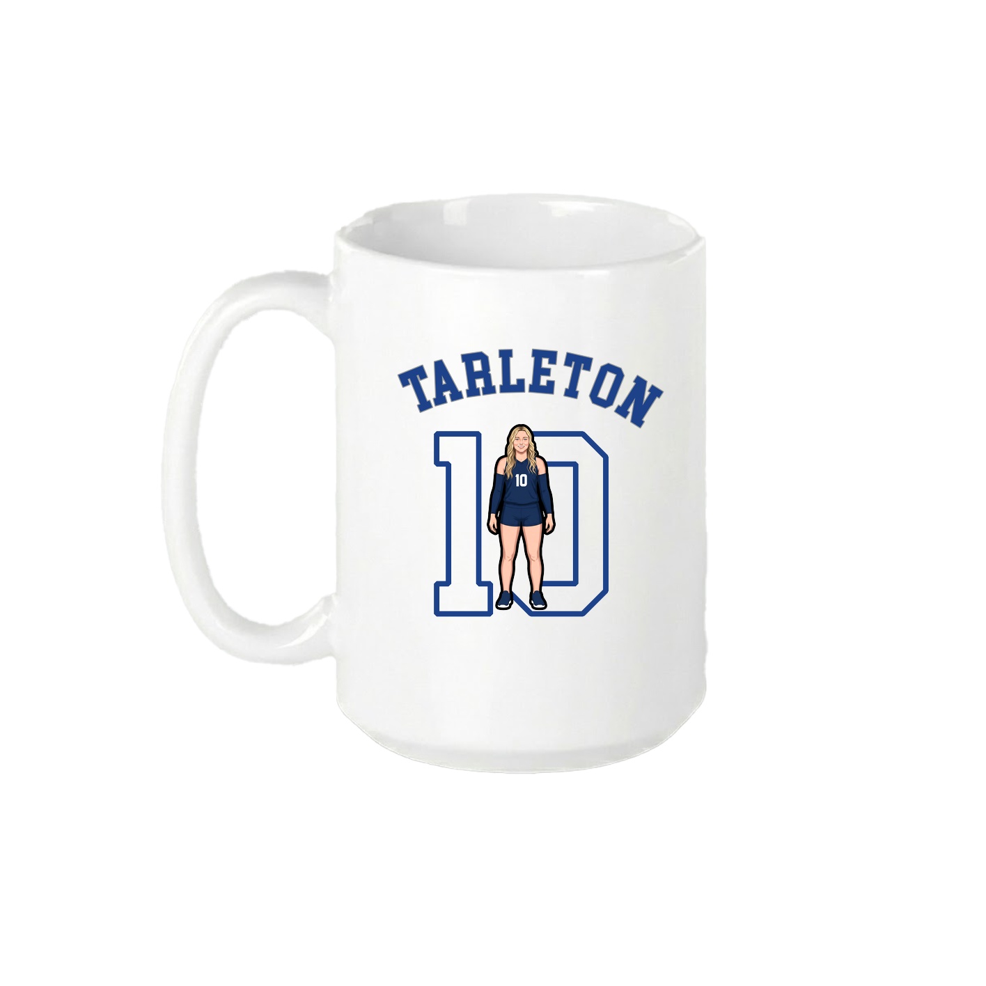 15oz Coffee Mug — Shirsey Arch in White