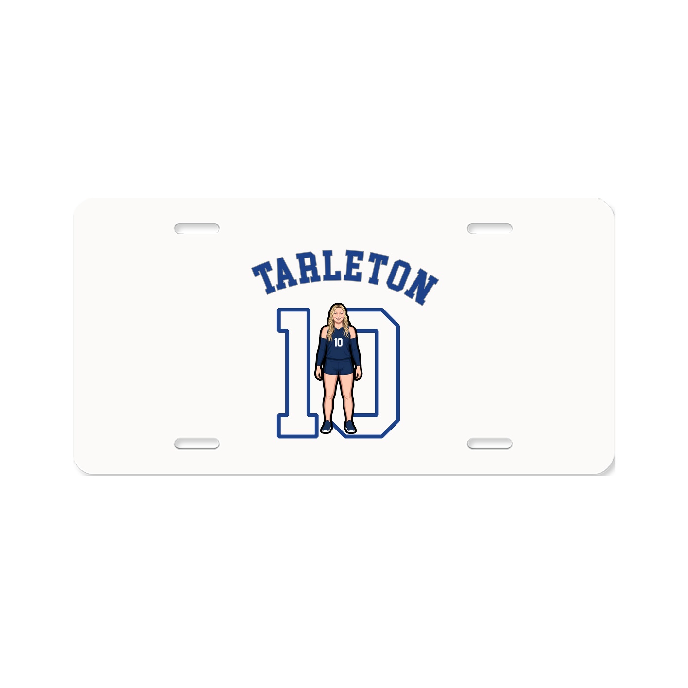 License Plate — Shirsey Arch in Classic
