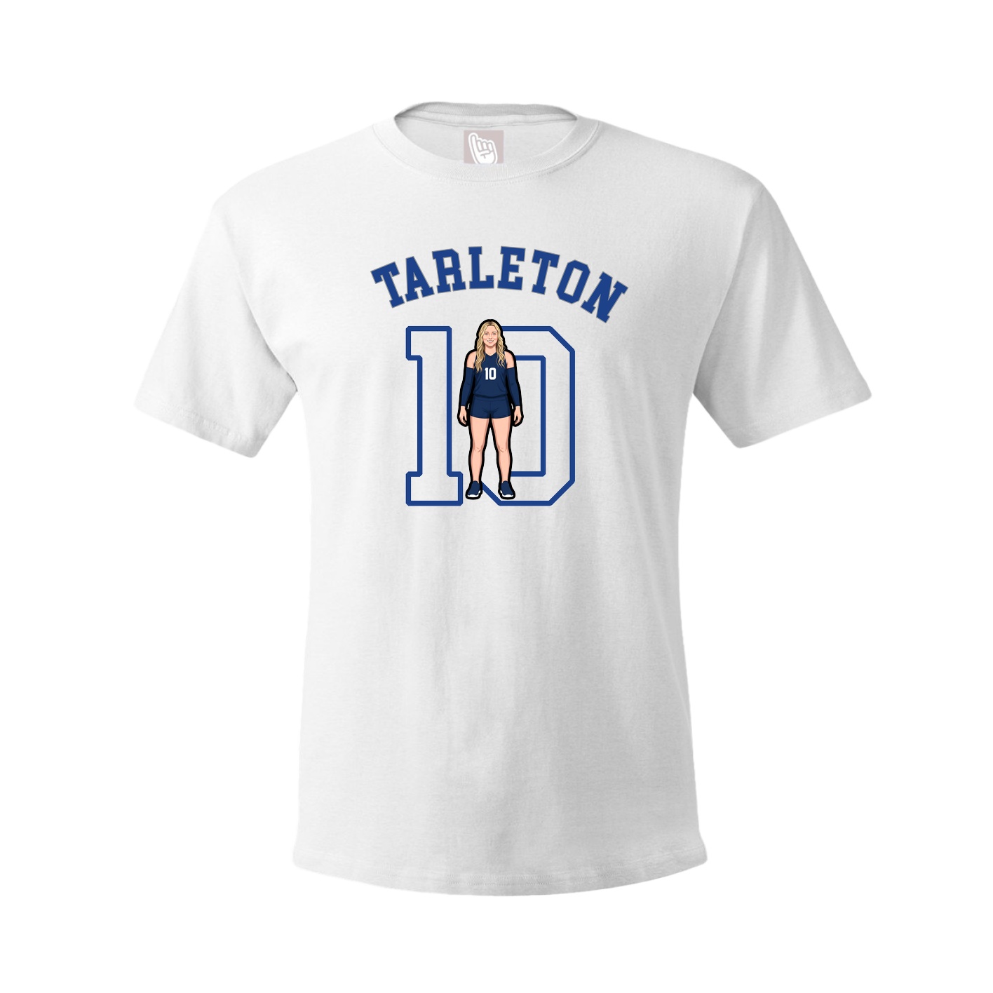 Tee — Shirsey Arch in White