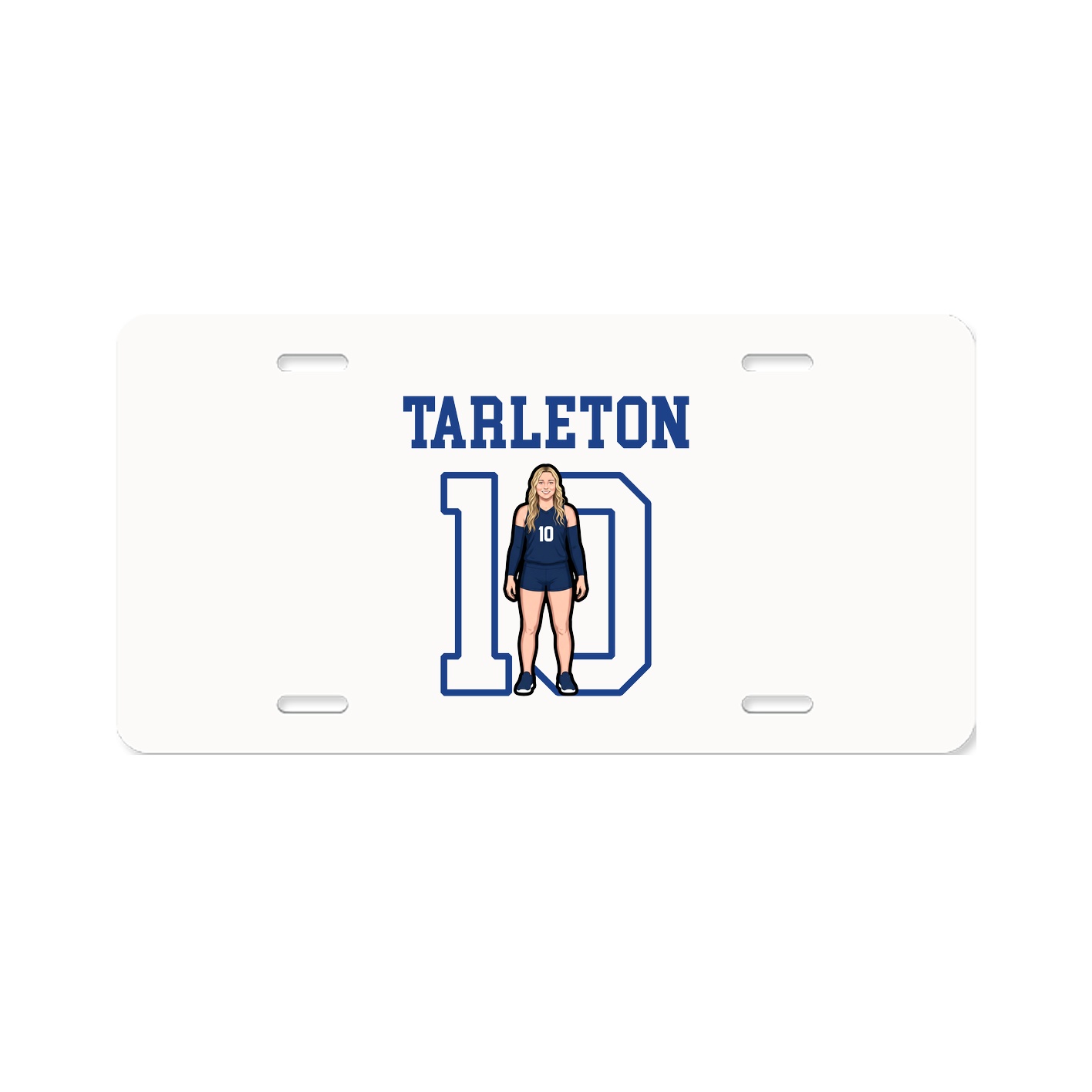 License Plate — Shirsey in Classic