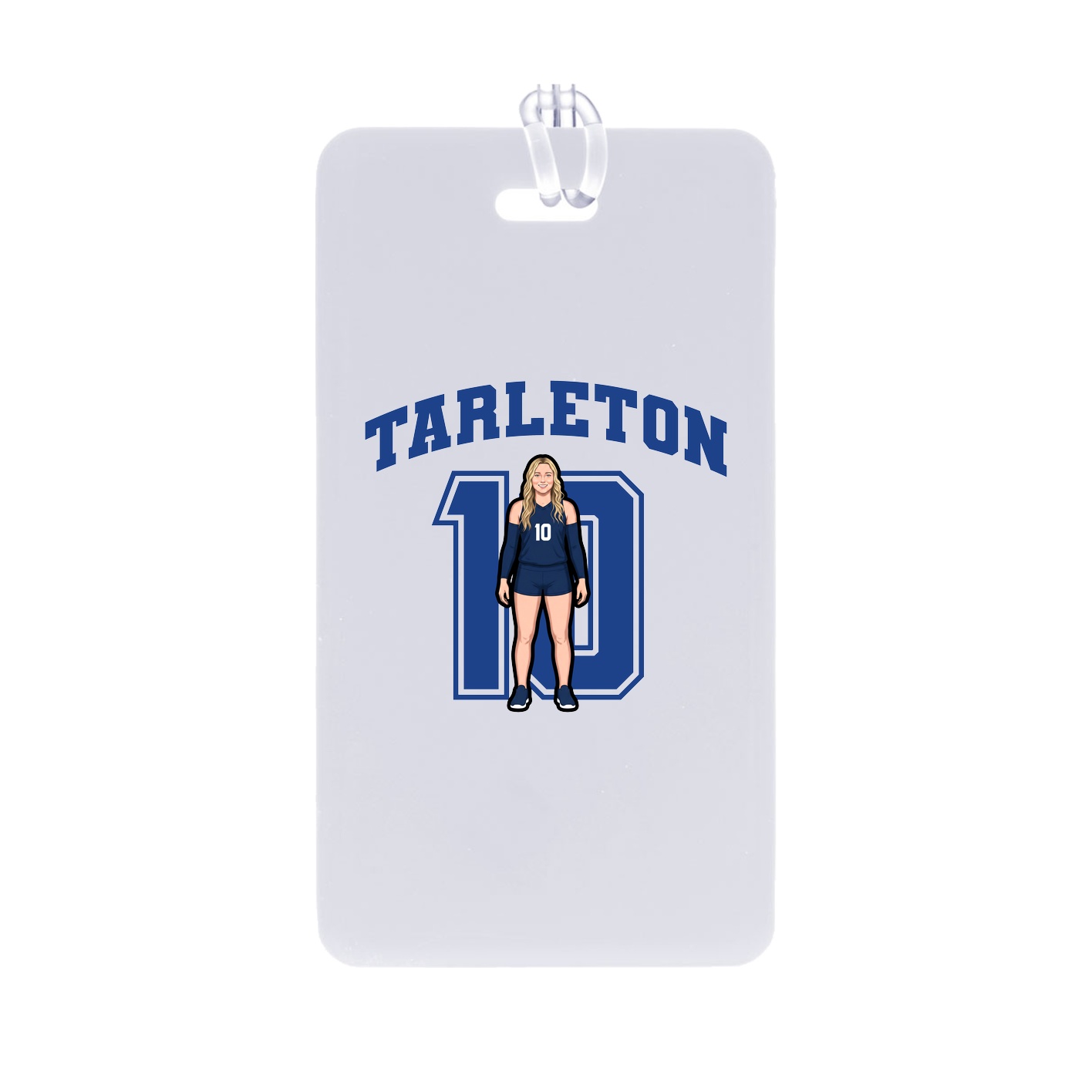 Bag Tag — Number in Classic