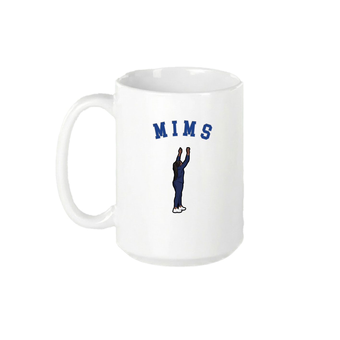 15oz Coffee Mug — Shirsey Arch in White
