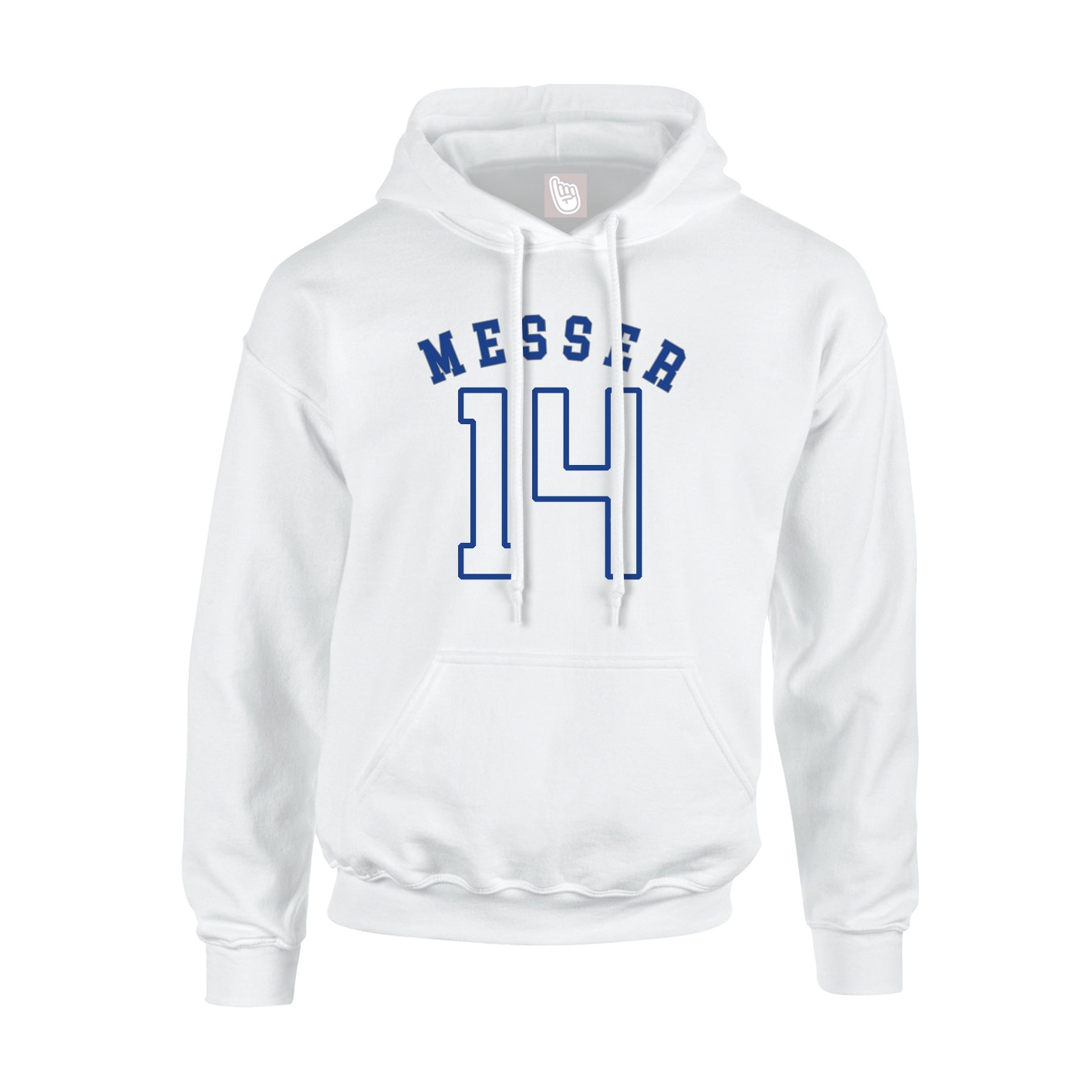 Hoodie — Shirsey Arch in White