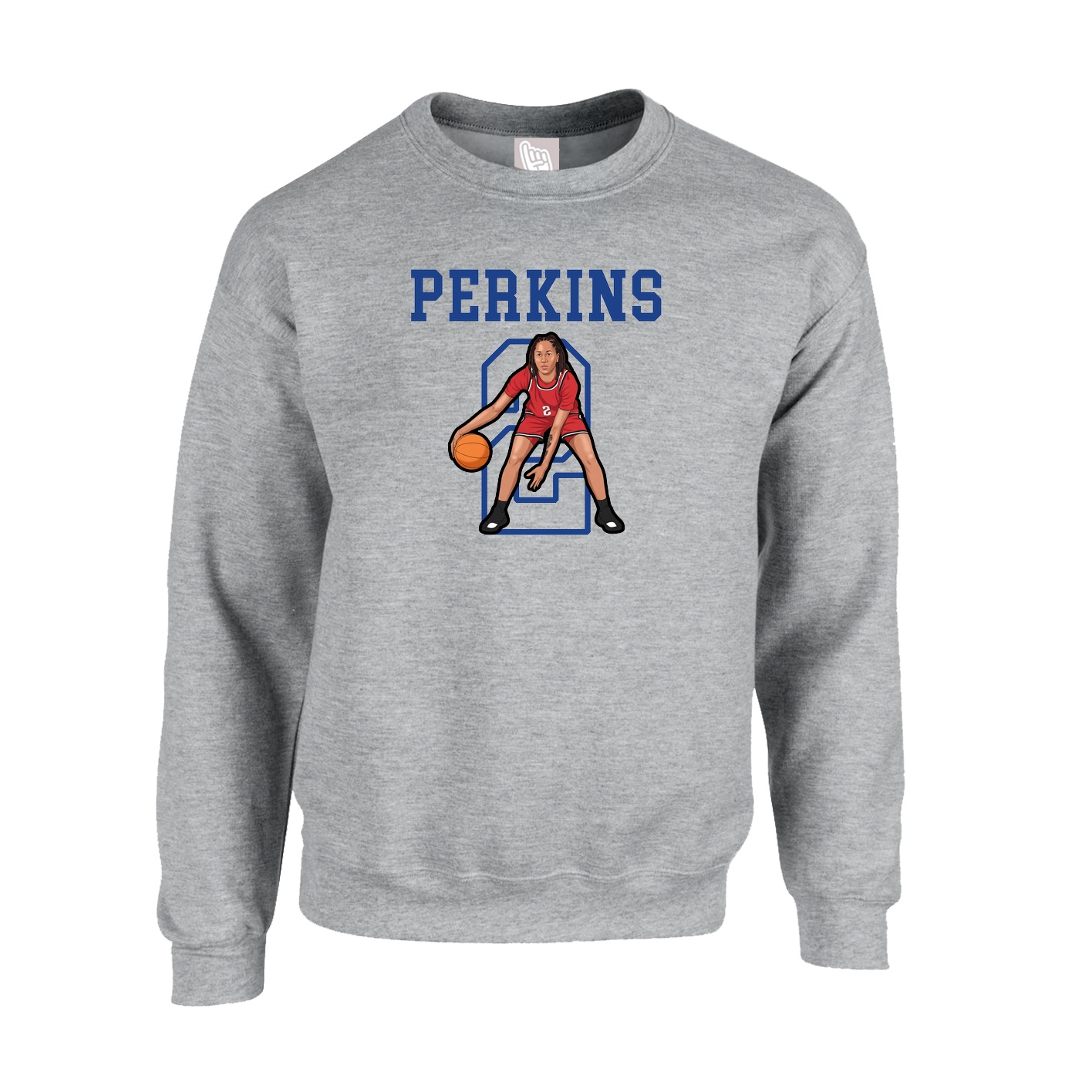 Fleece Crew — Shirsey in Grey