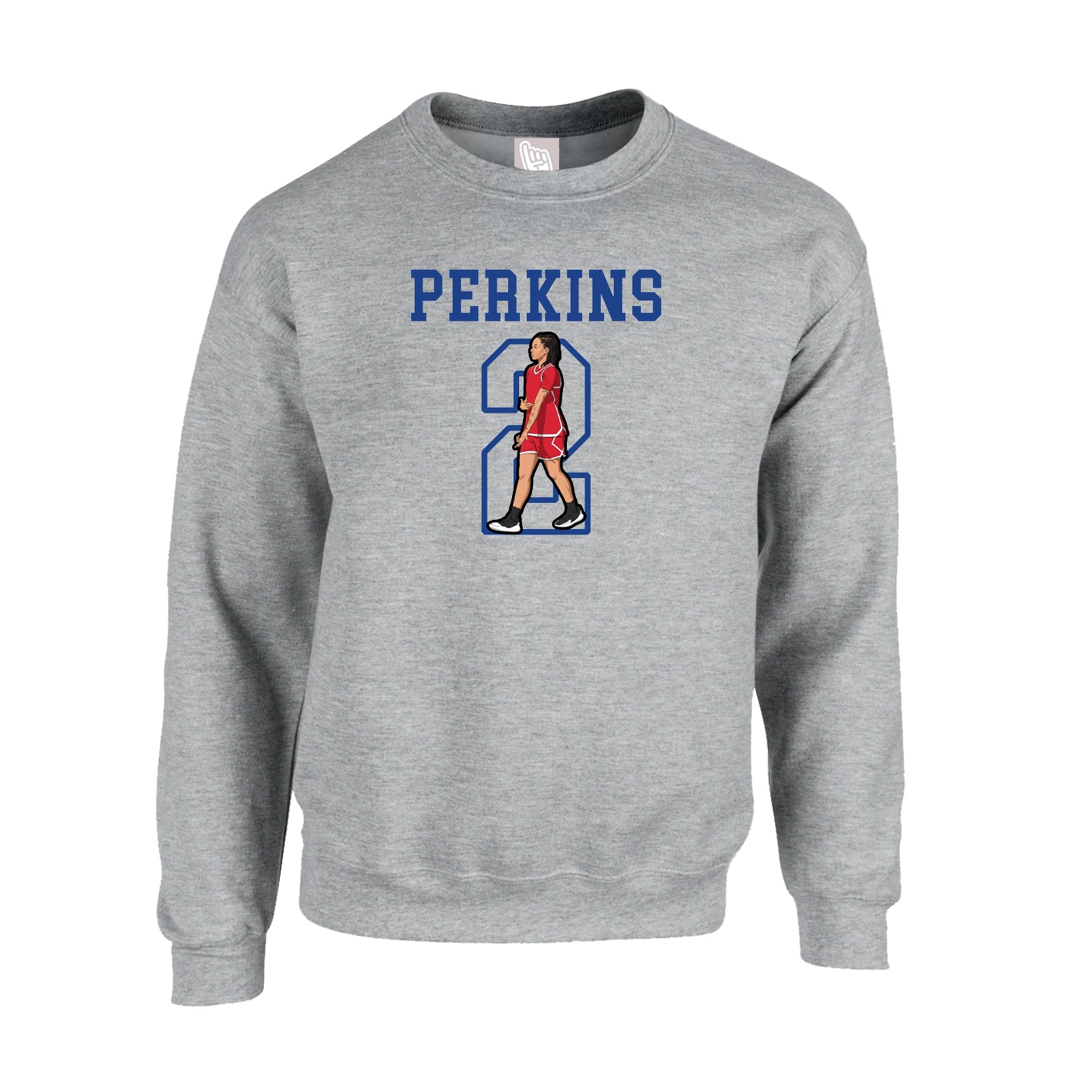 Fleece Crew — Shirsey in Grey