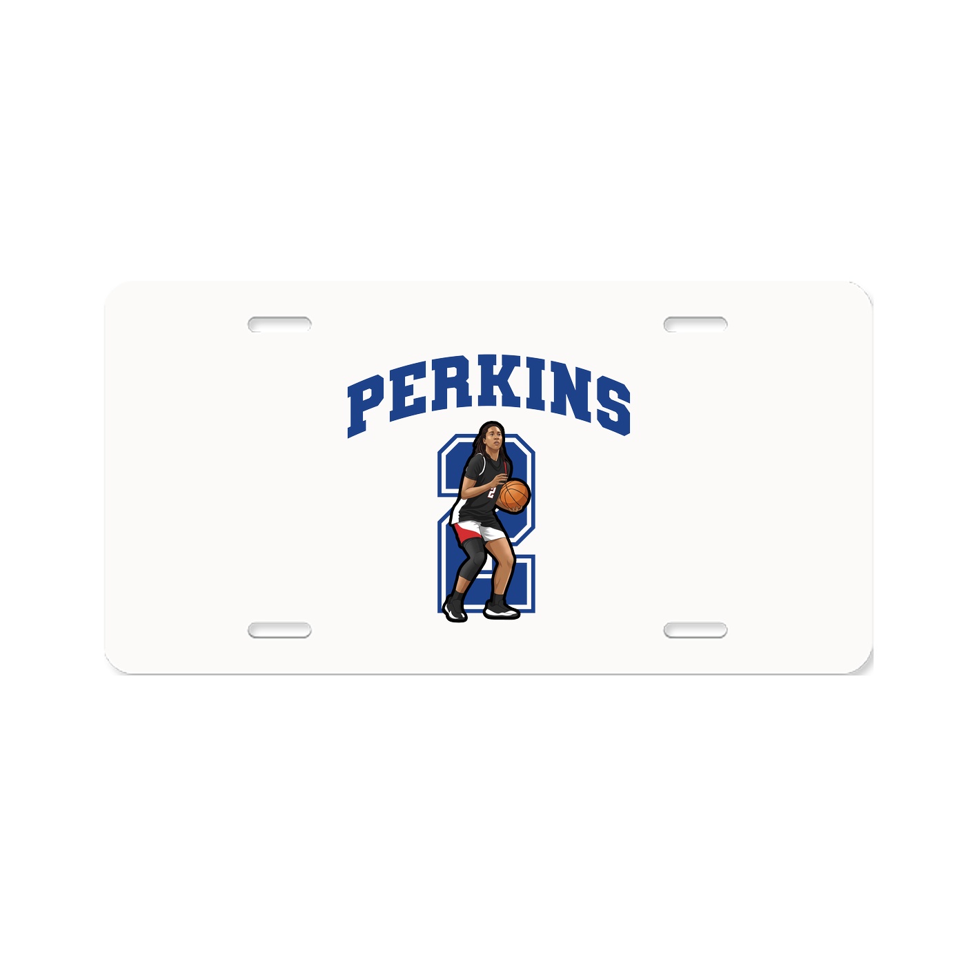 License Plate — Number in Classic