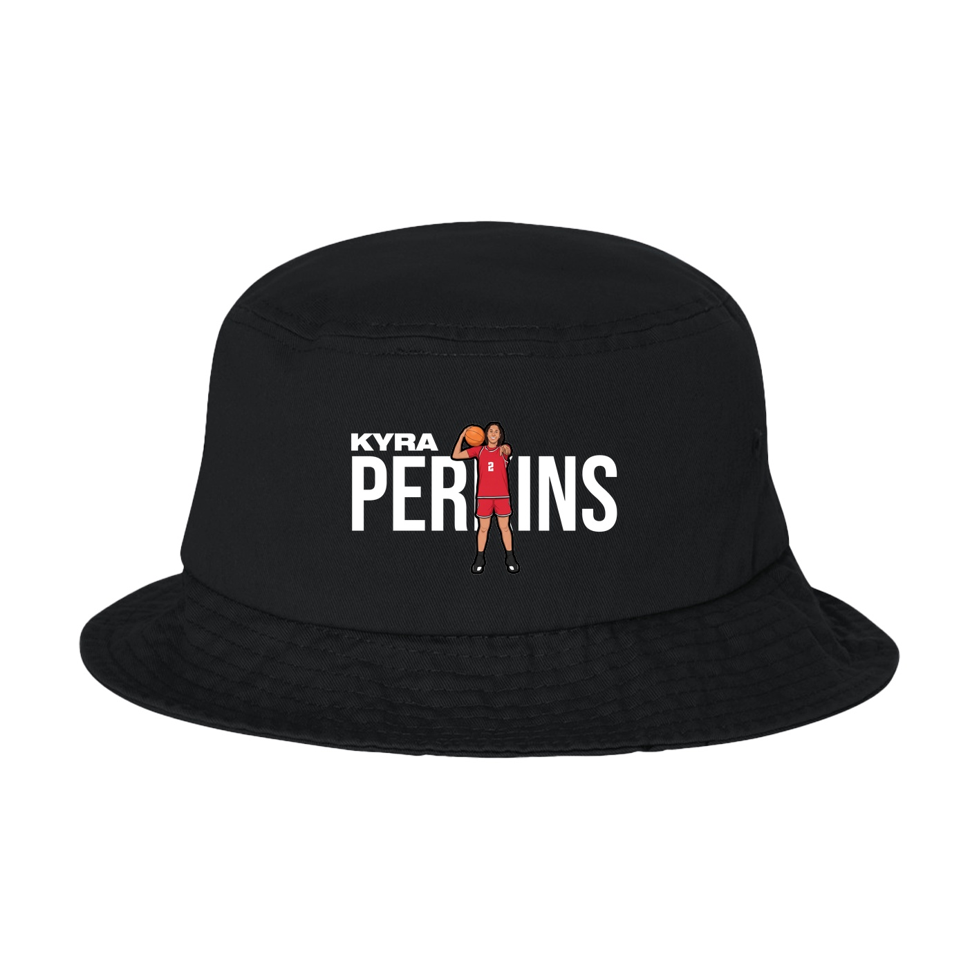 Bucket Cap — Player Name in Black