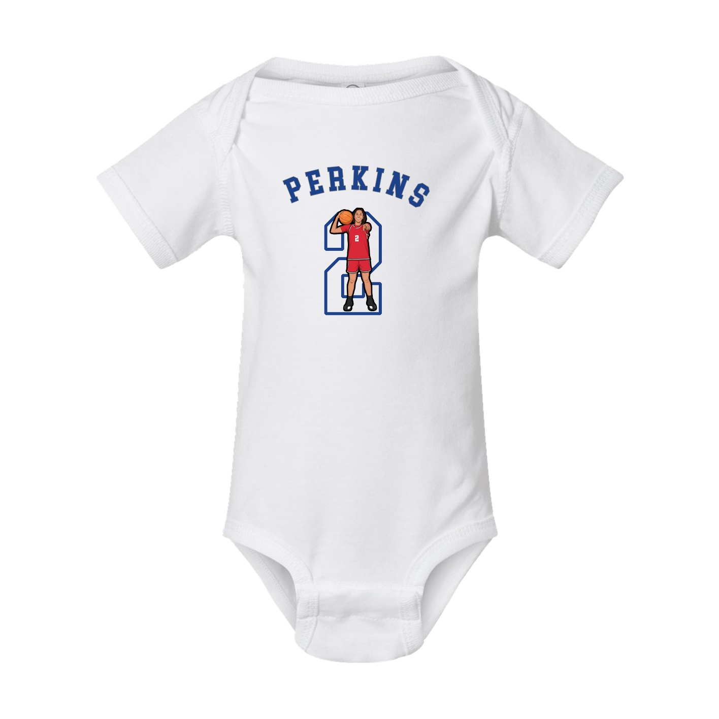 Baby Onesie — Shirsey Arch in White