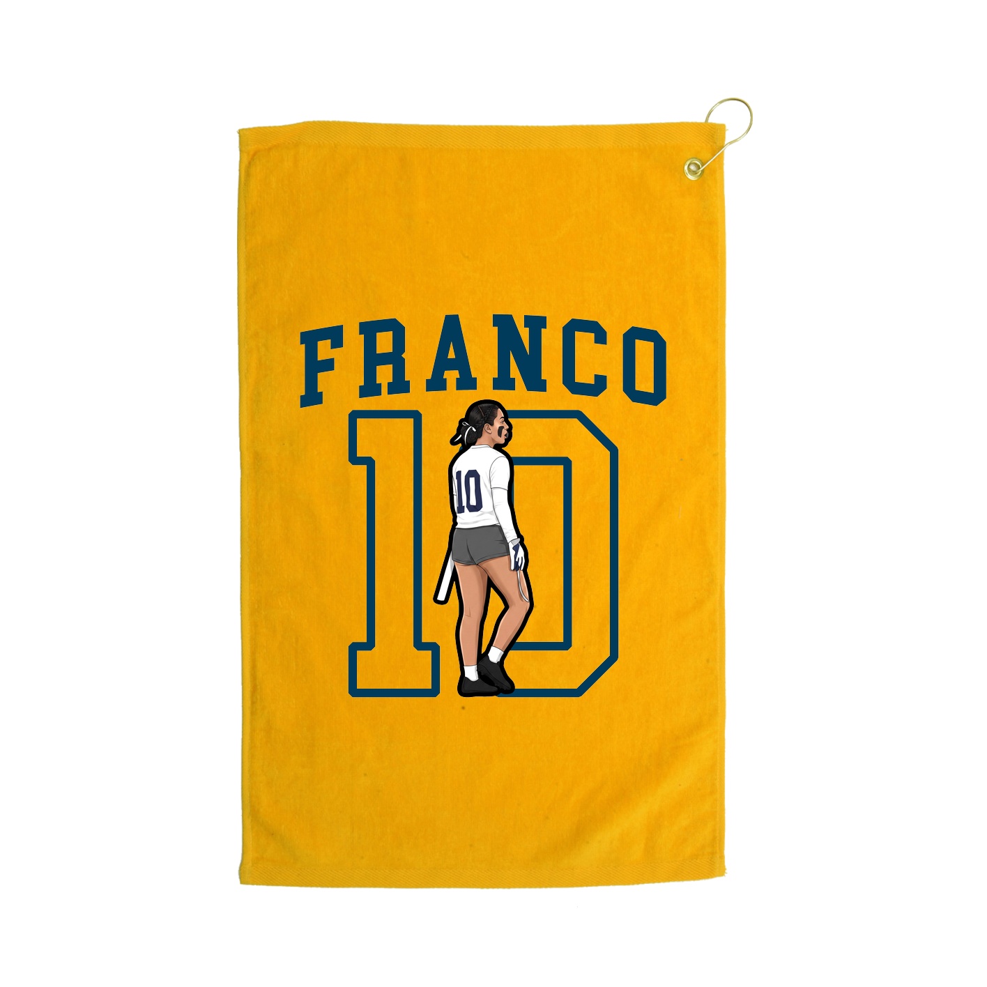 Golf Towel — Shirsey in Gold