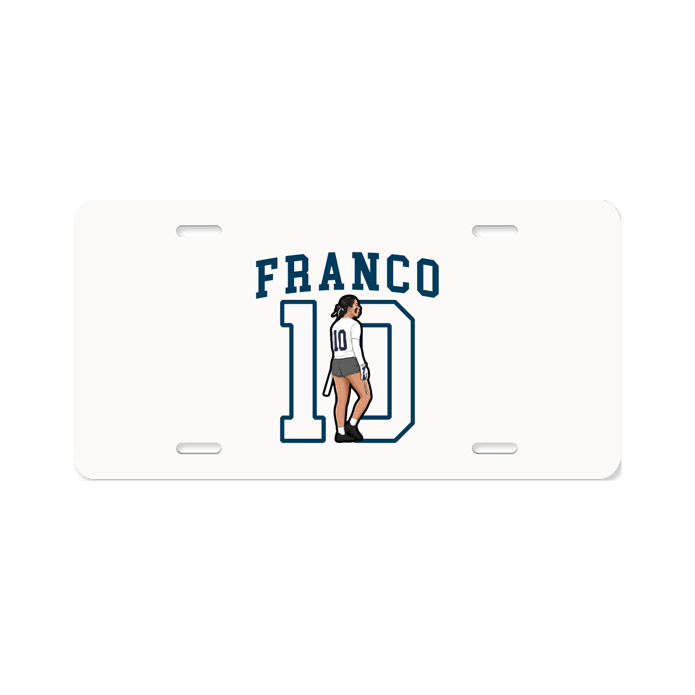 Aluminum License Plate