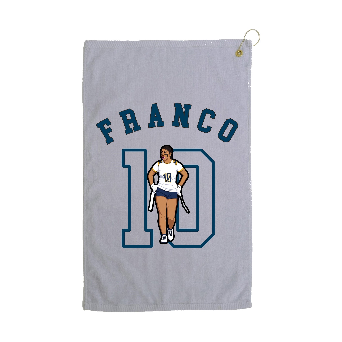 Golf Towel — Shirsey Arch in Grey