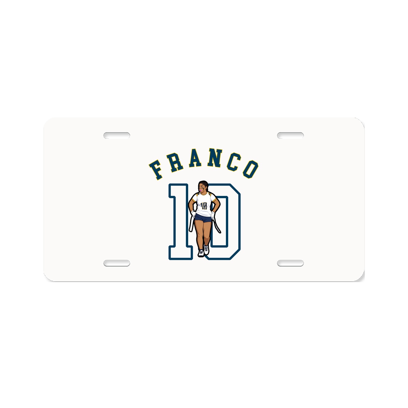 License Plate — Shirsey Arch in Classic