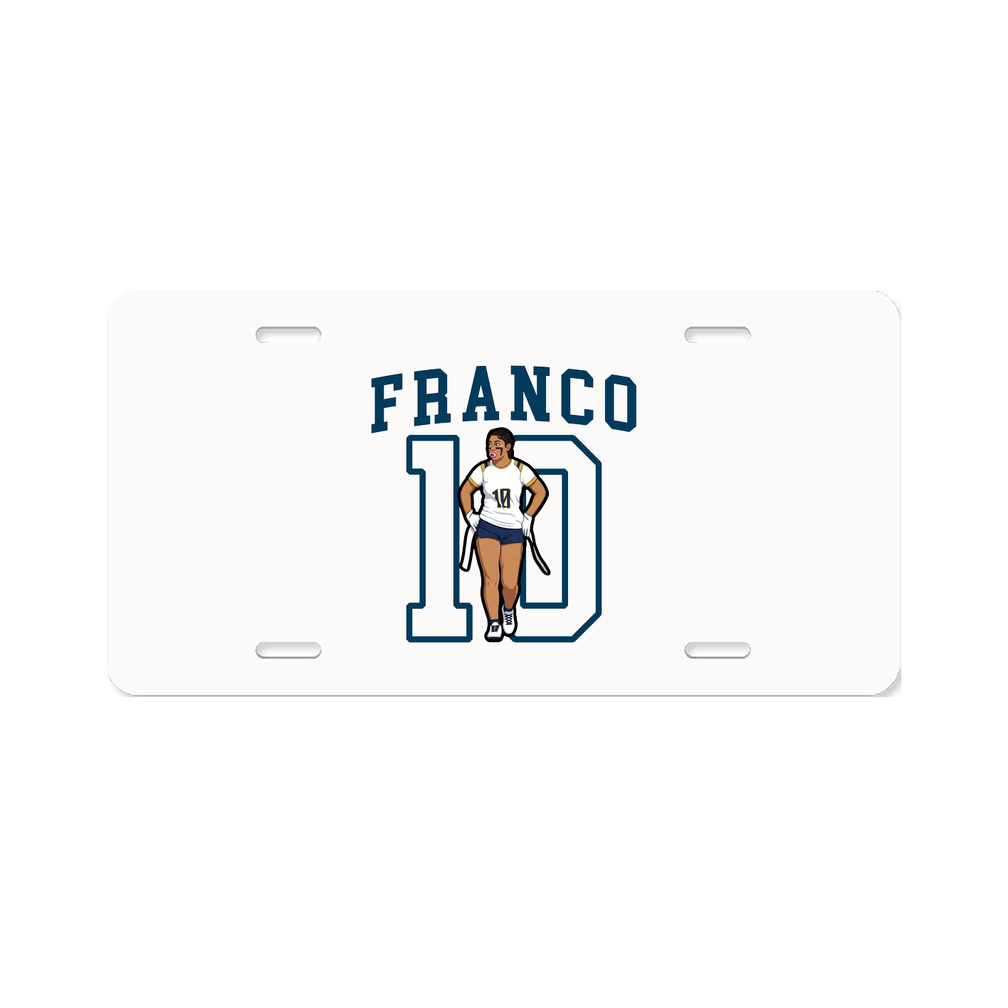 License Plate — Shirsey in Classic