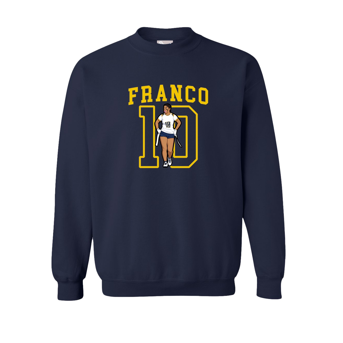 Fleece Crew — Shirsey in Navy