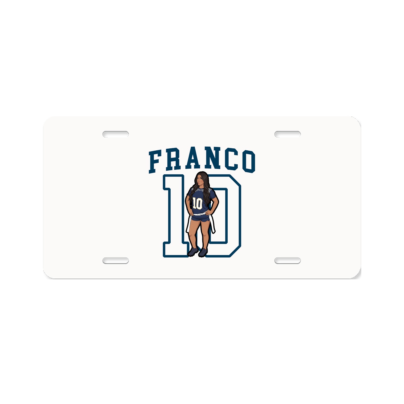 License Plate — Shirsey in Classic