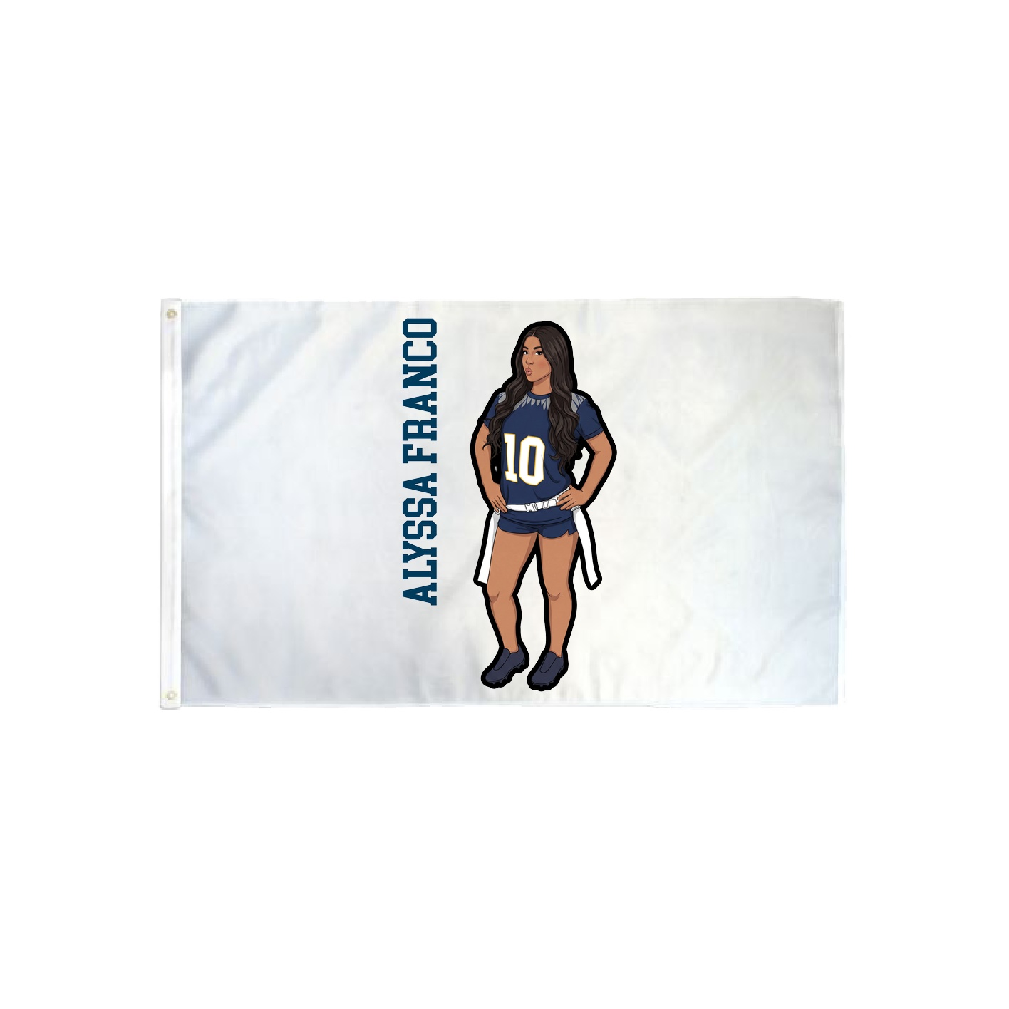 3x5 Flag — Name Vertical in Classic
