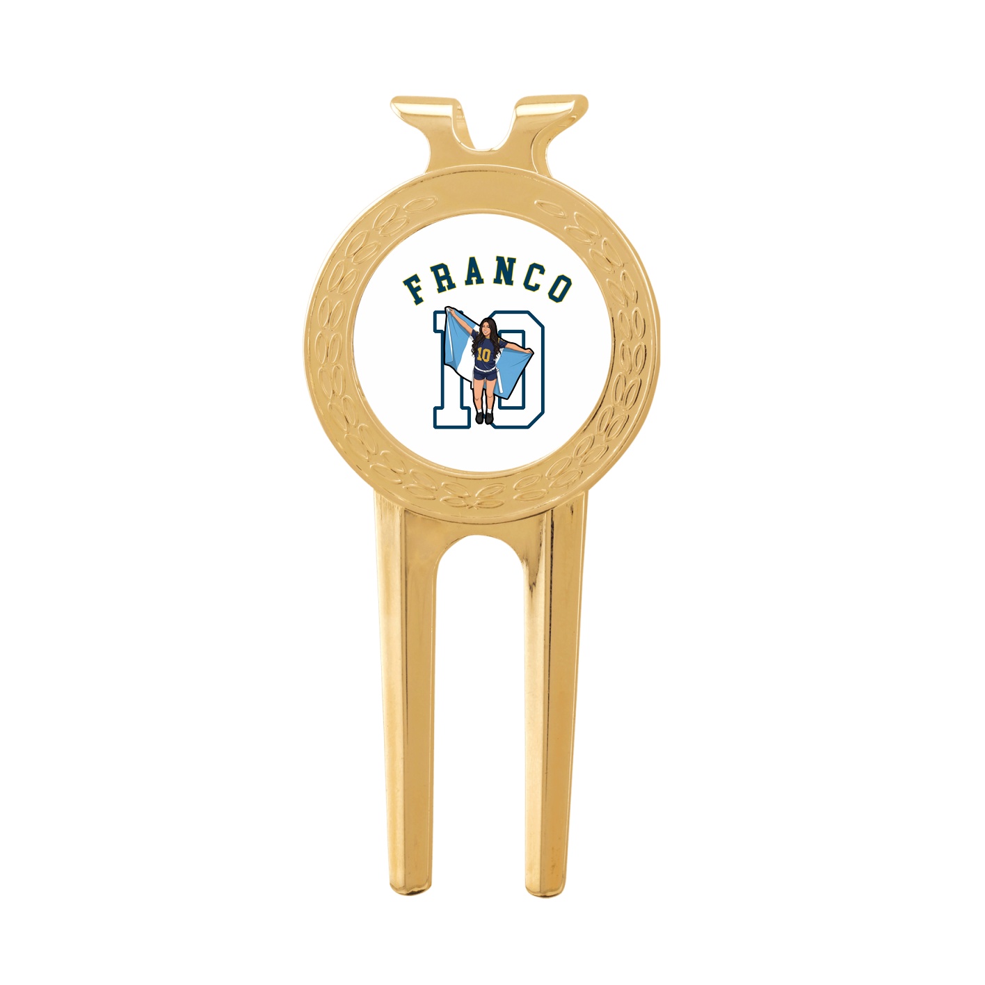 Divot Tool with Ball Marker — Shirsey Arch in Classic