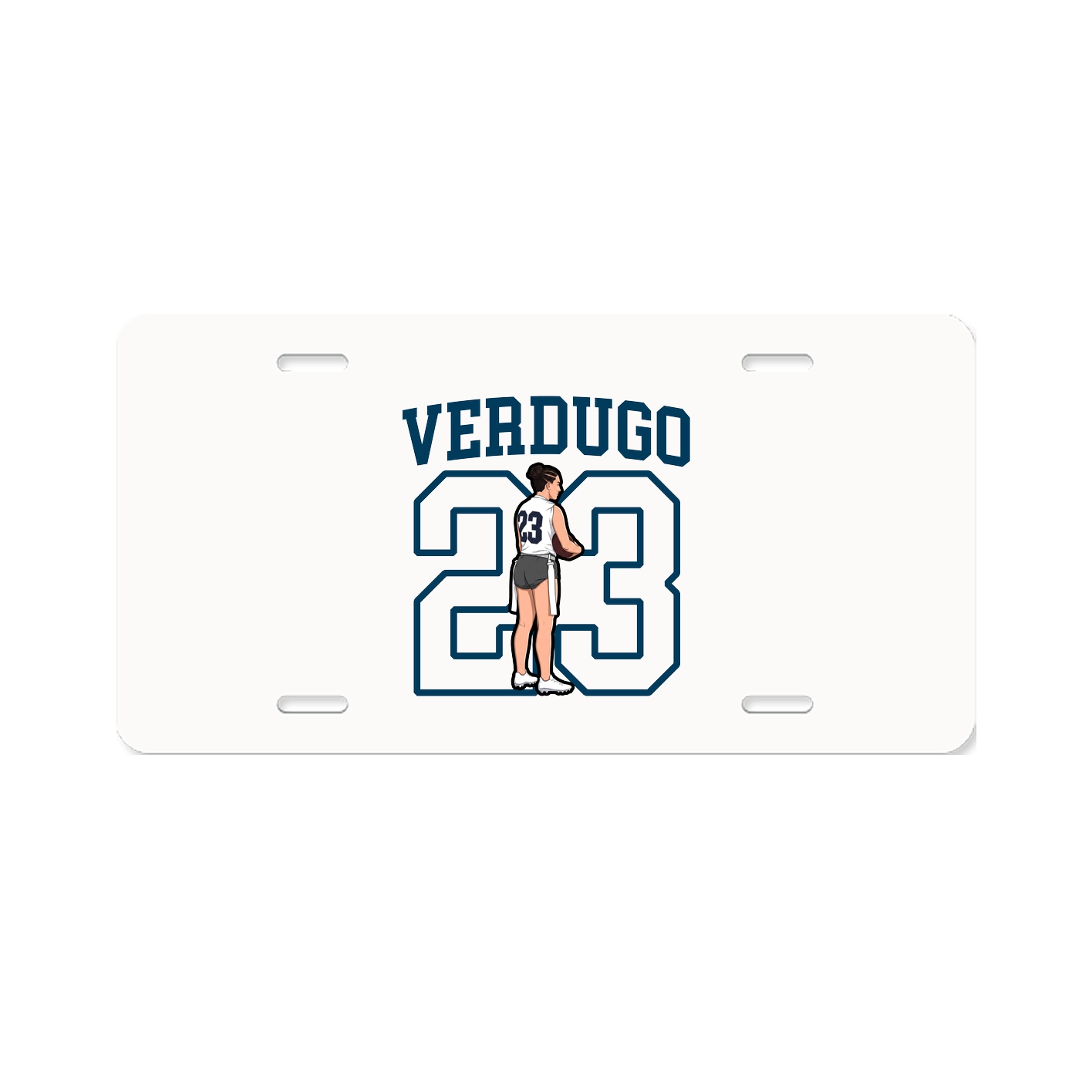Aluminum License Plate
