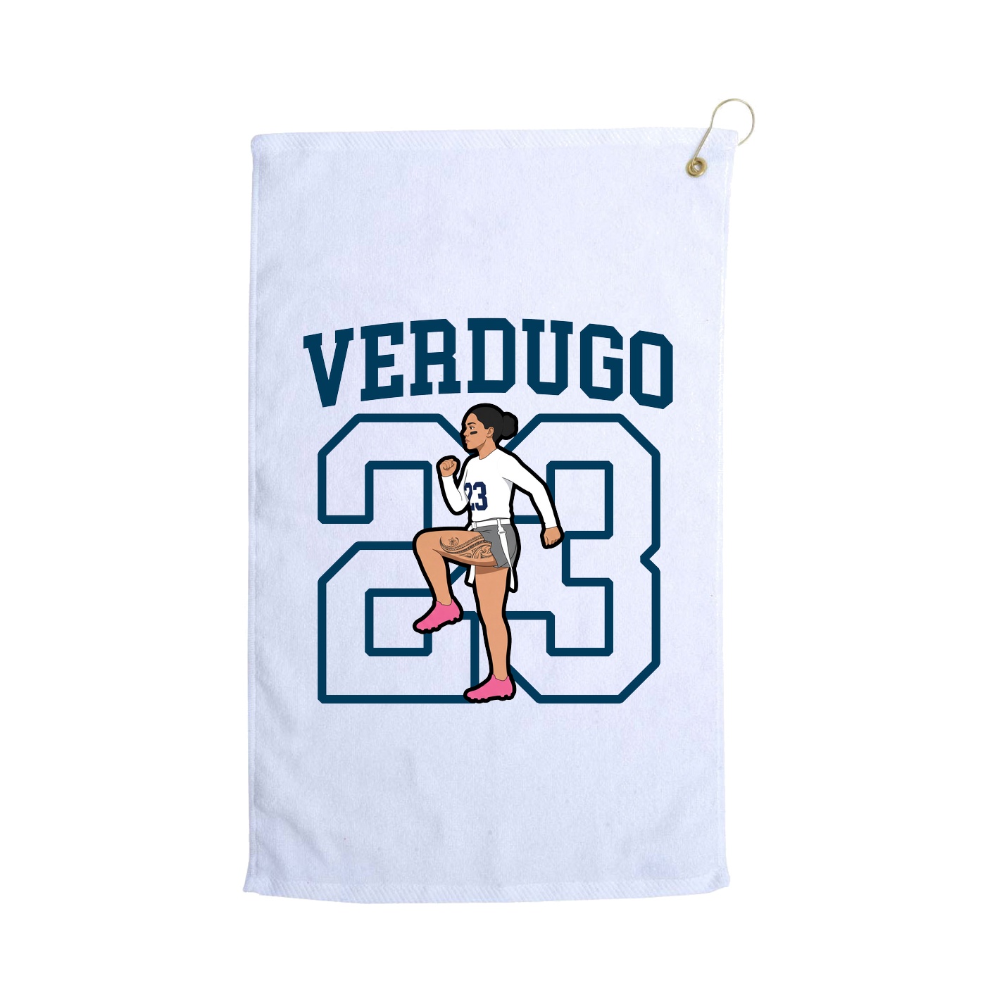 Golf Towel — Shirsey in White